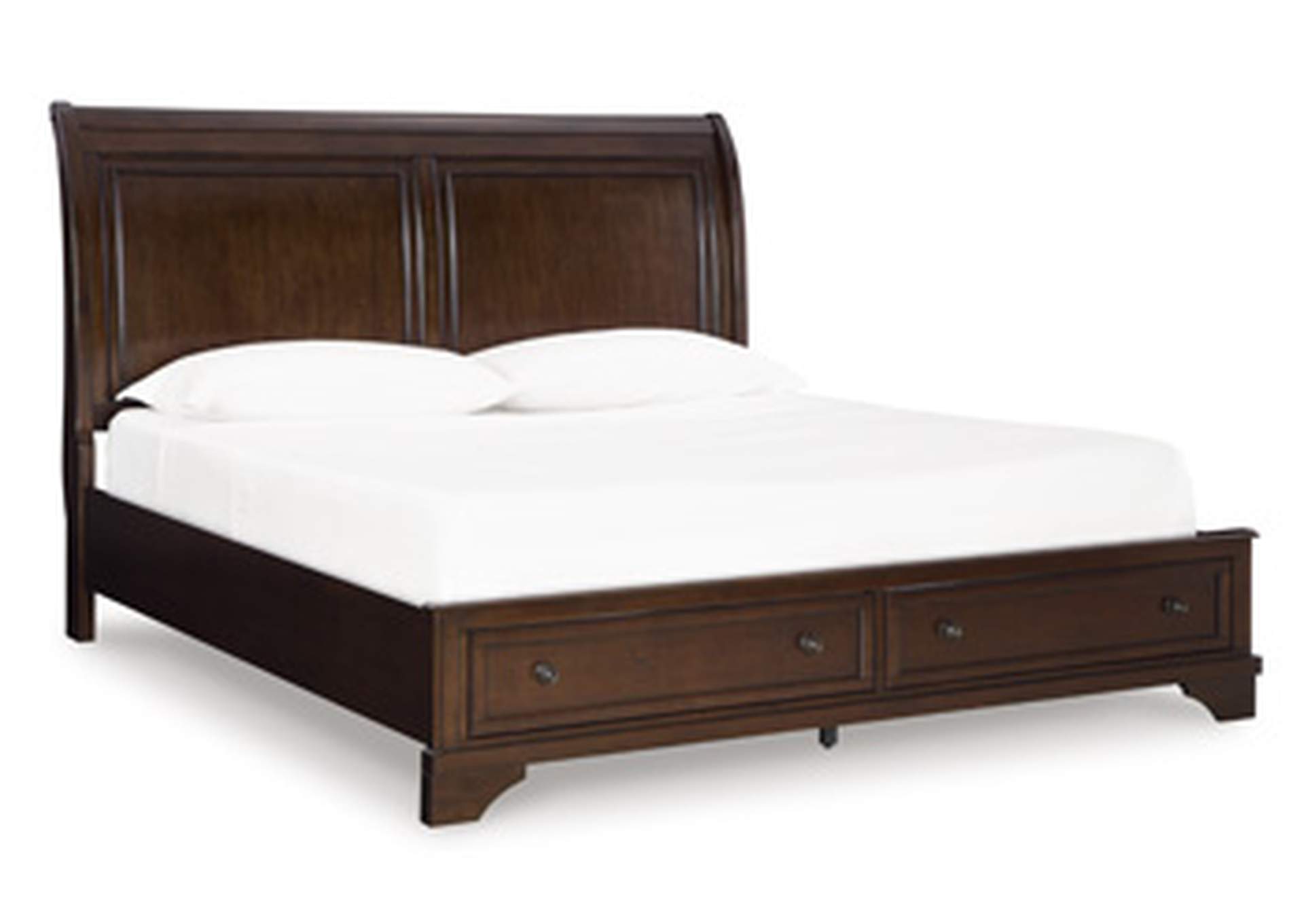 Trellington King Sleigh Storage Bed image 3