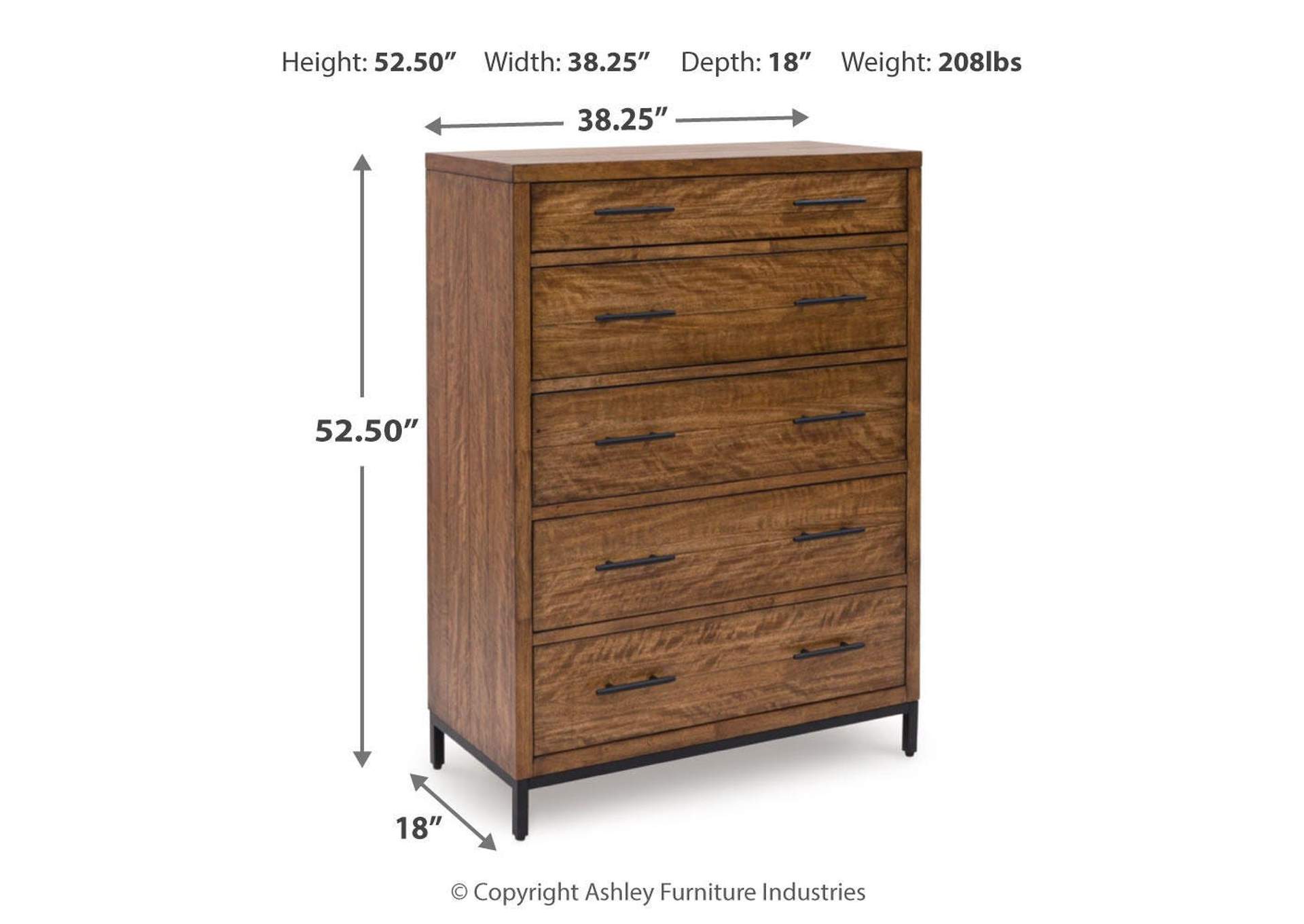 Steenlage King Upholstered Bed, Dresser, Mirror and Chest image 12
