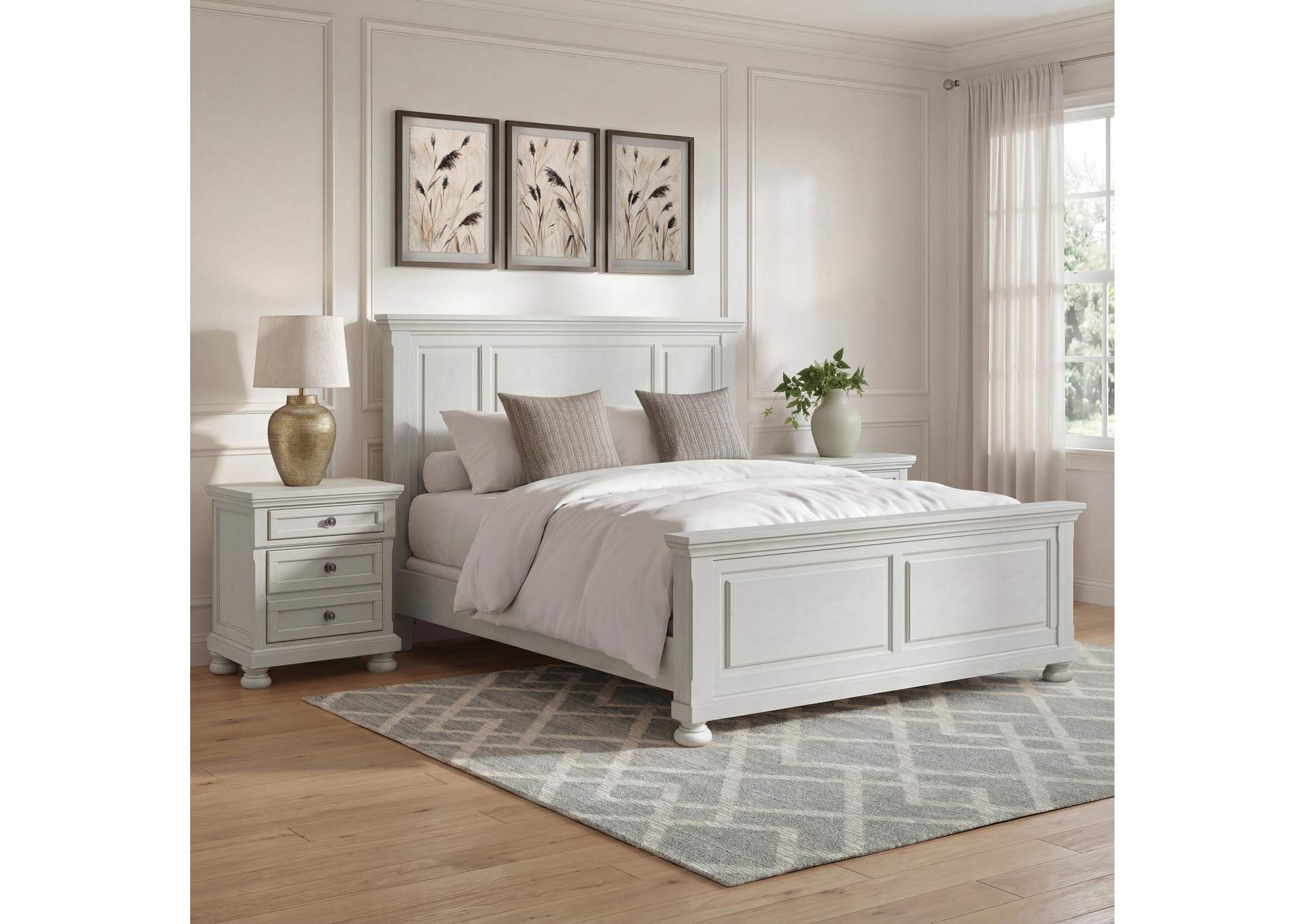 Robbinsdale California King Panel Bed image 3