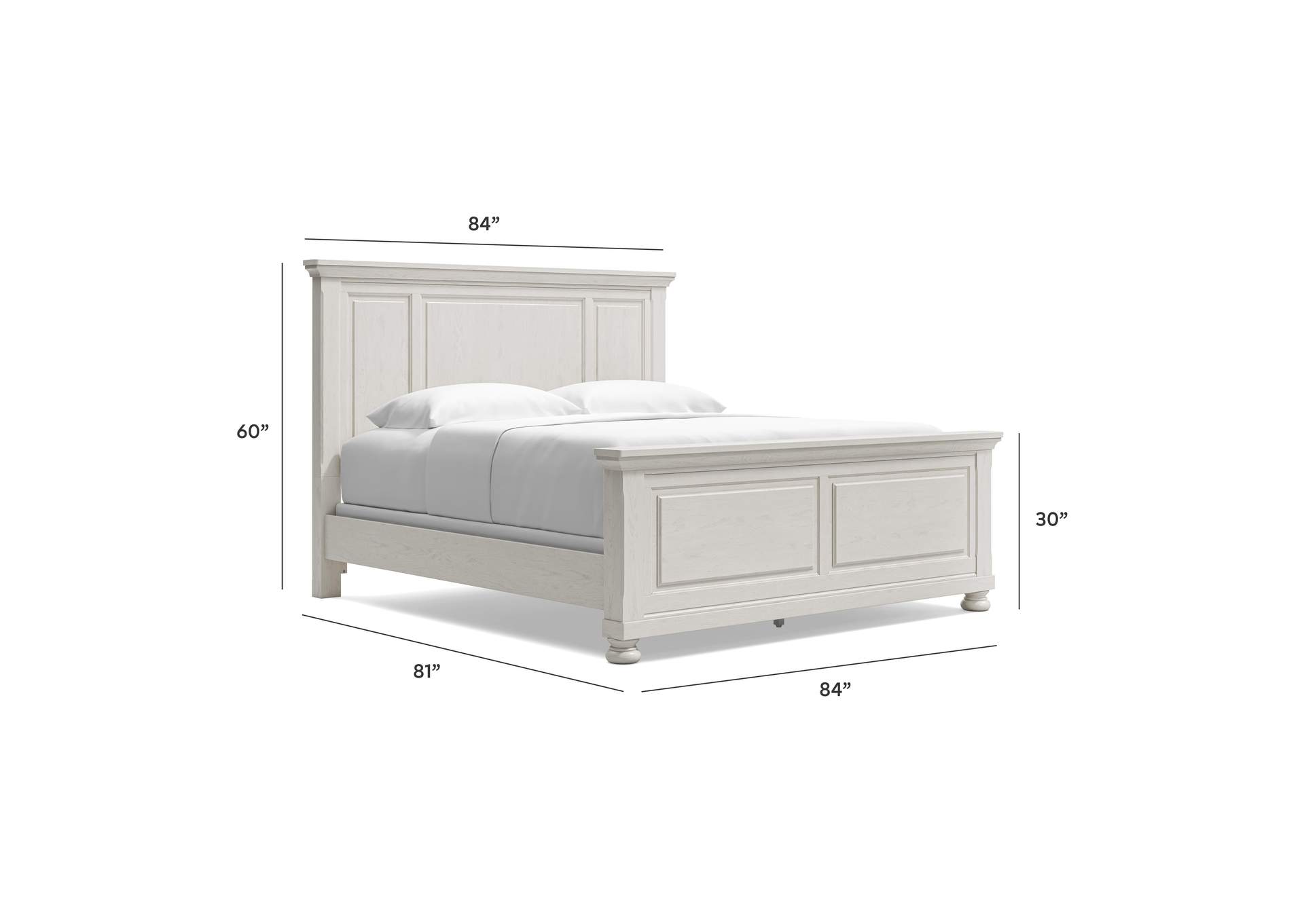 Robbinsdale King Panel Bed image 5