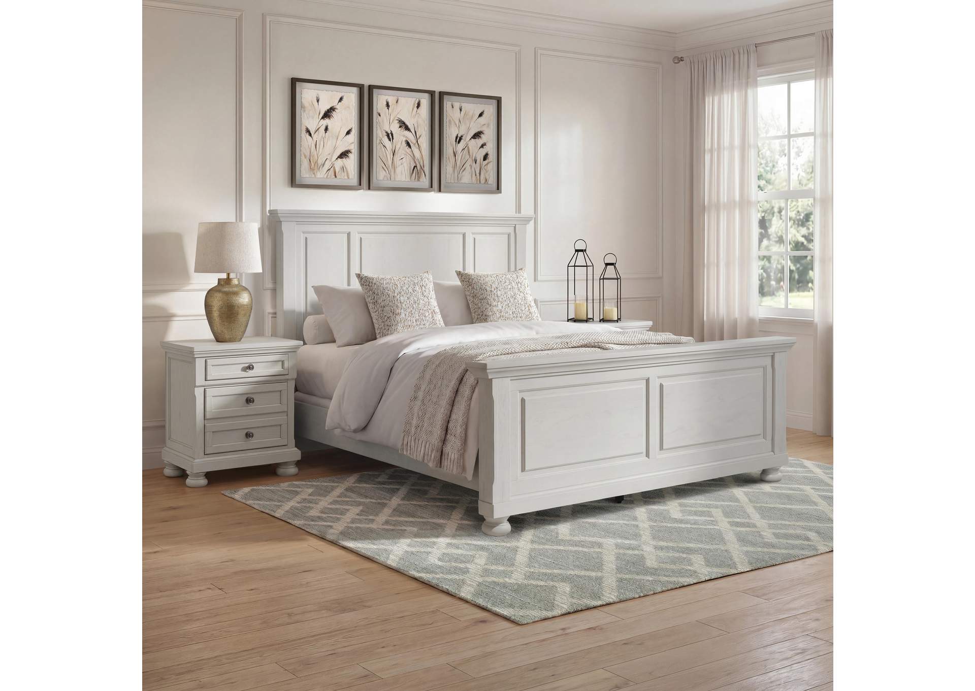 Robbinsdale King Panel Bed image 3