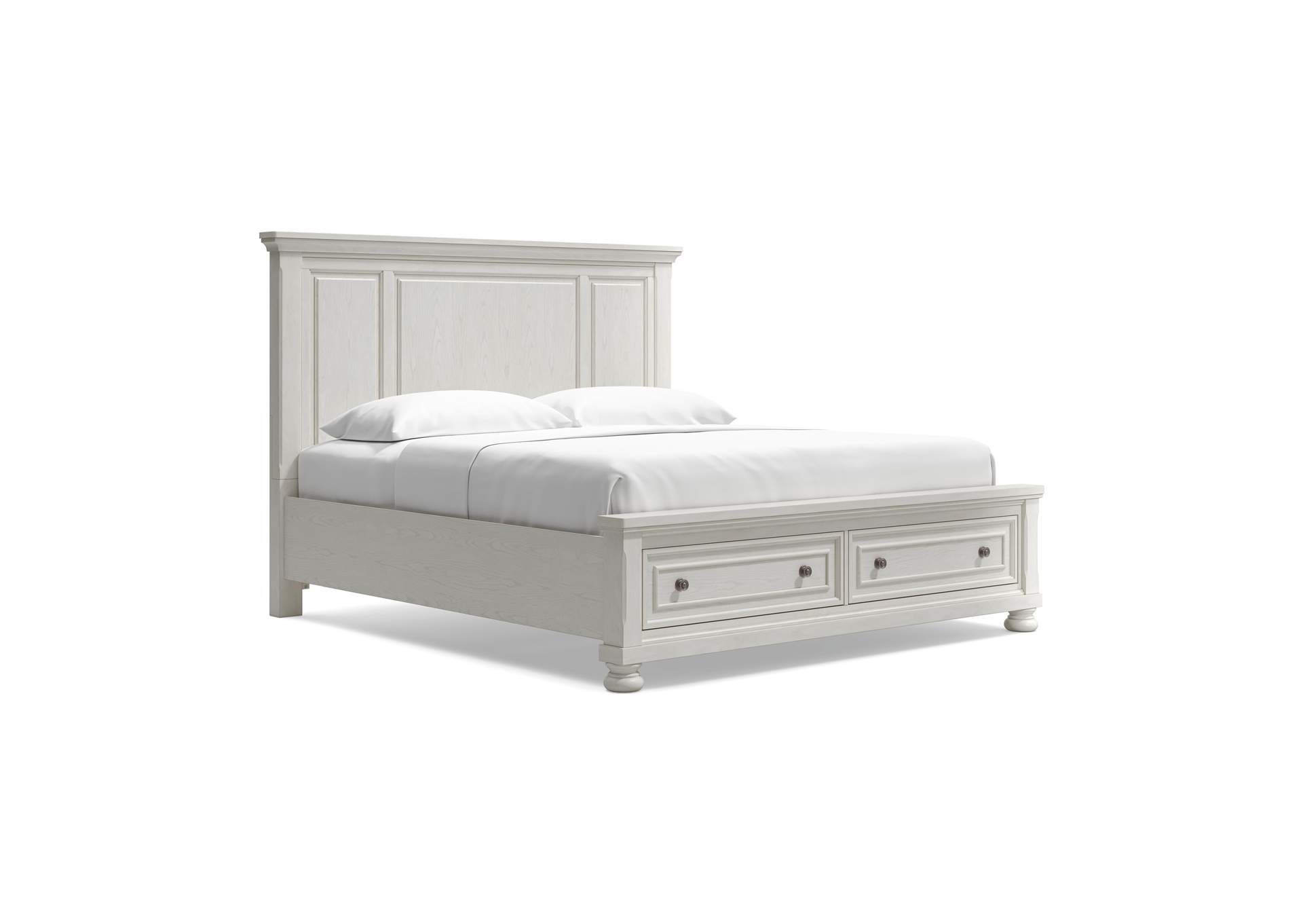 Robbinsdale King Panel Storage Bed image 4