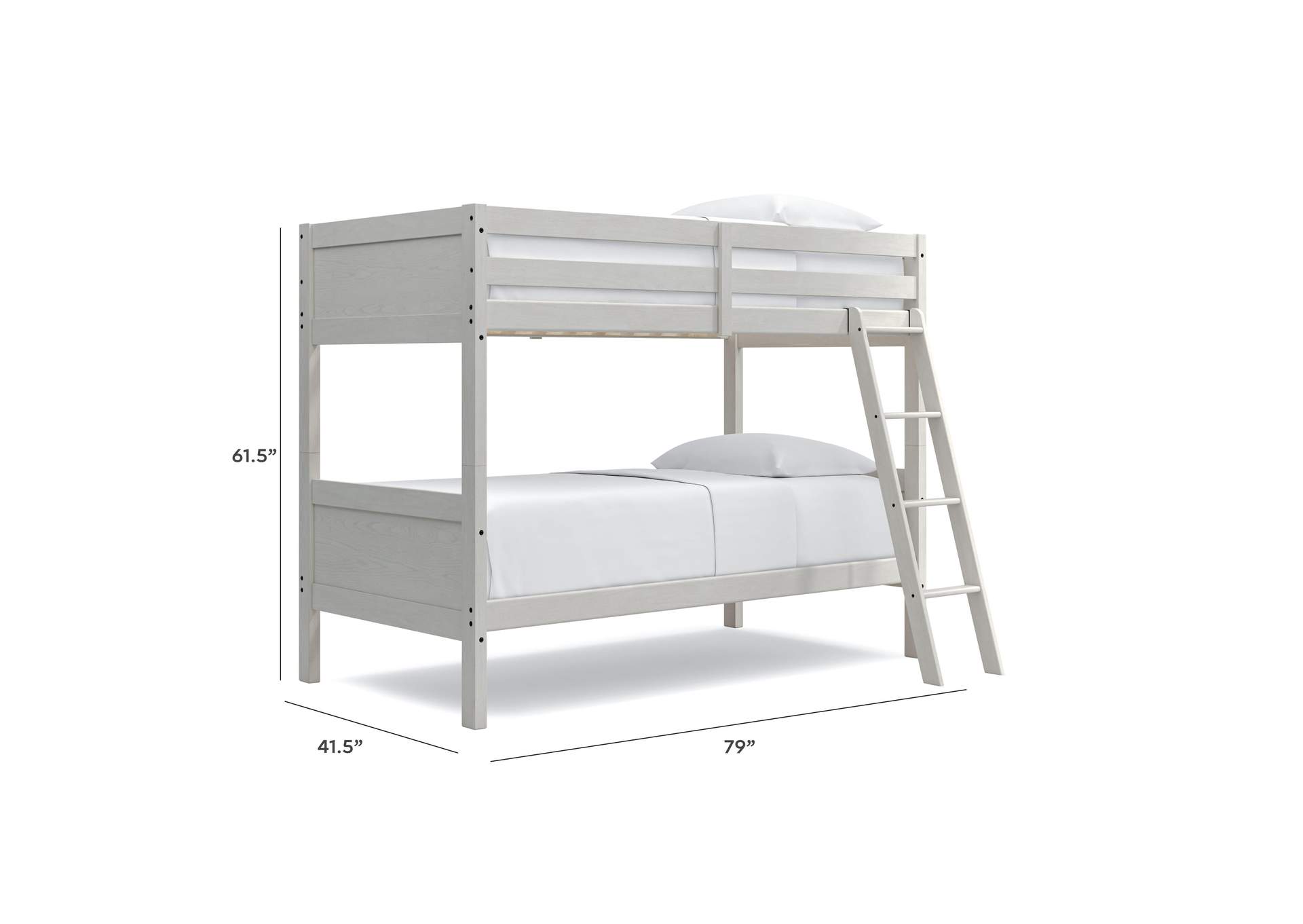 Robbinsdale Twin/Twin Bunk Bed with Ladder image 6