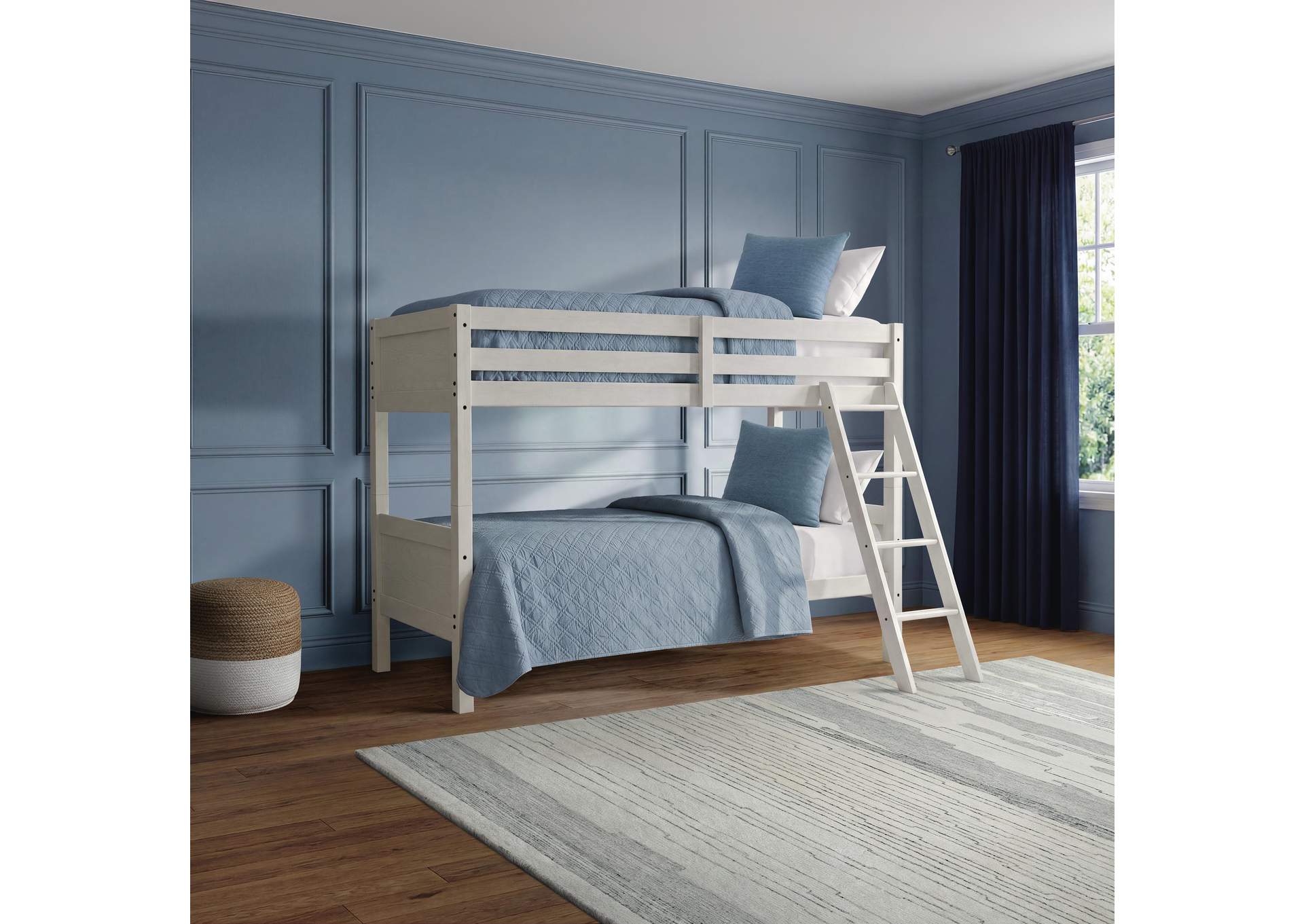 Robbinsdale Twin/Twin Bunk Bed with Ladder image 4