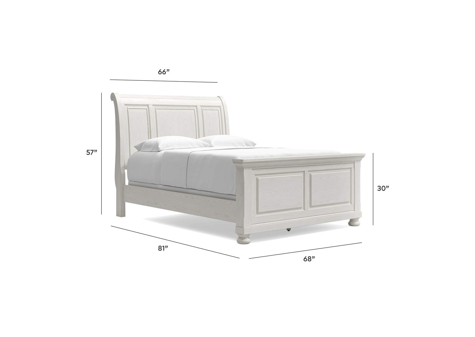 Robbinsdale Queen Sleigh Bed image 4