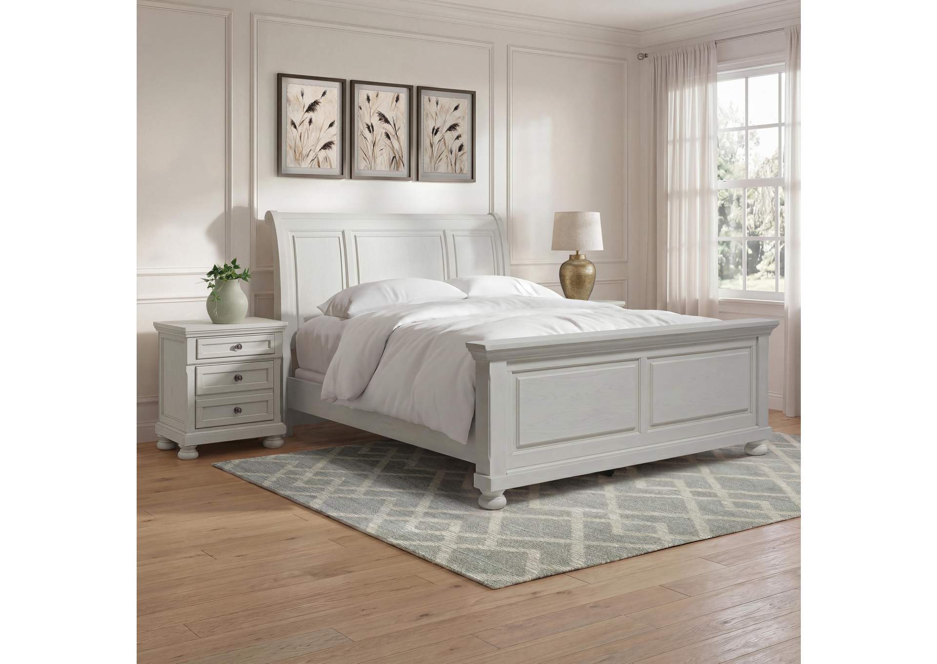 Robbinsdale King Sleigh Bed image 4