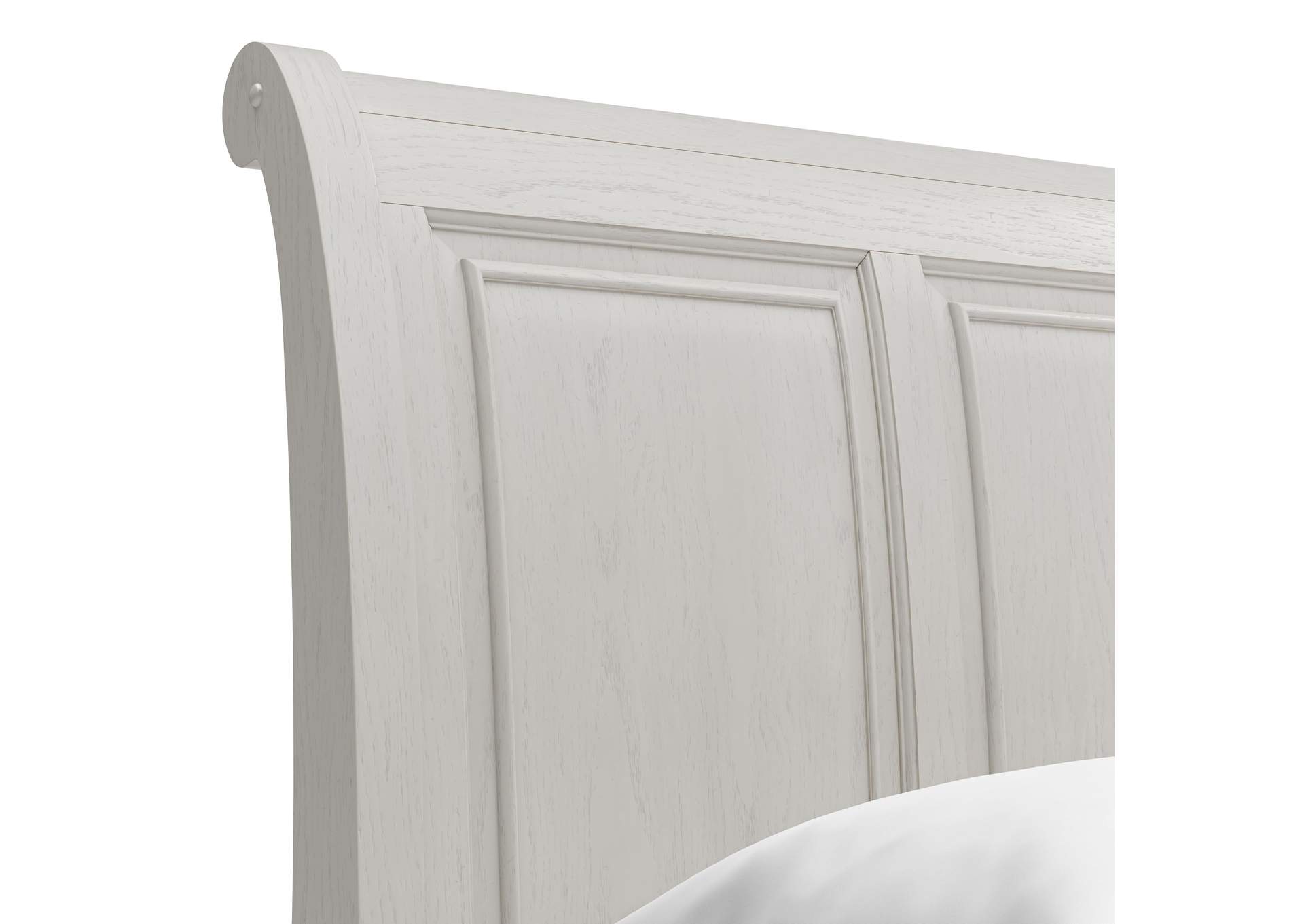 Robbinsdale California King Sleigh Bed with Storage with Mirrored Dresser image 6