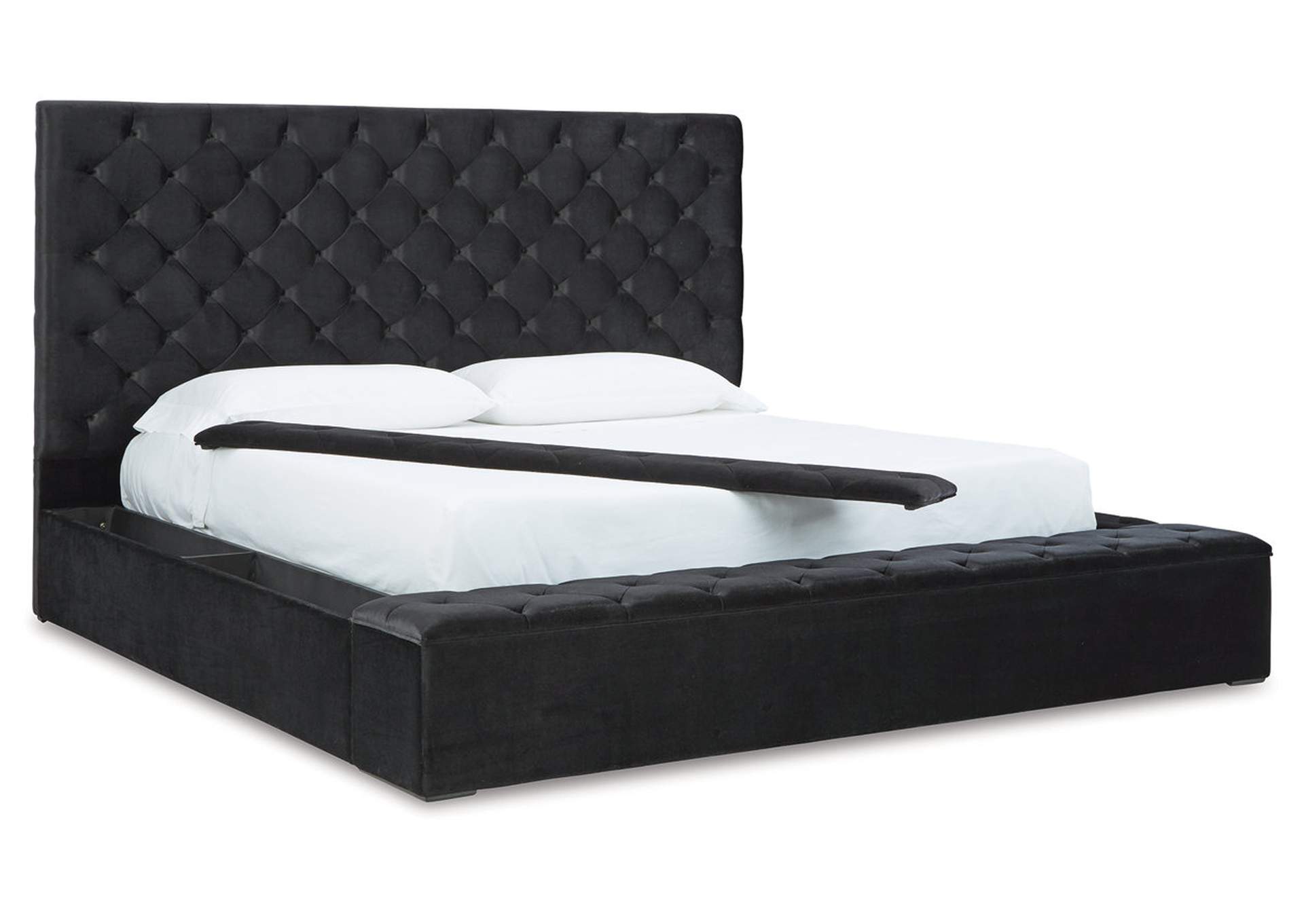 Lindenfield King Upholstered Bed with Storage