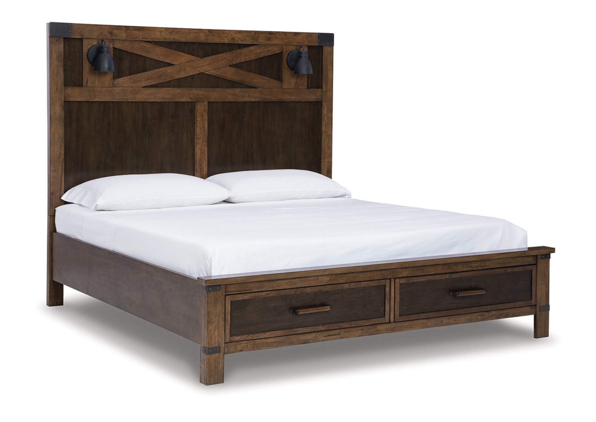 Wyattfield King Panel Bed with Storage image 1