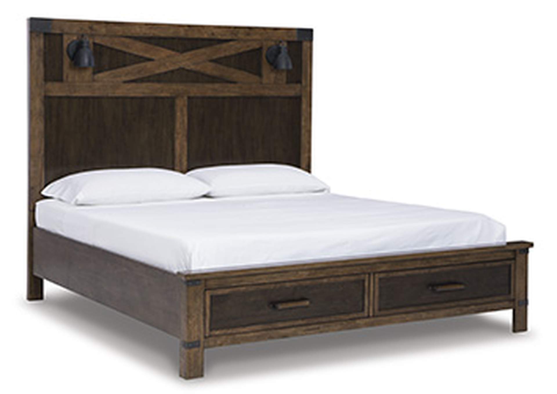 Wyattfield King Panel Bed with Storage image 11