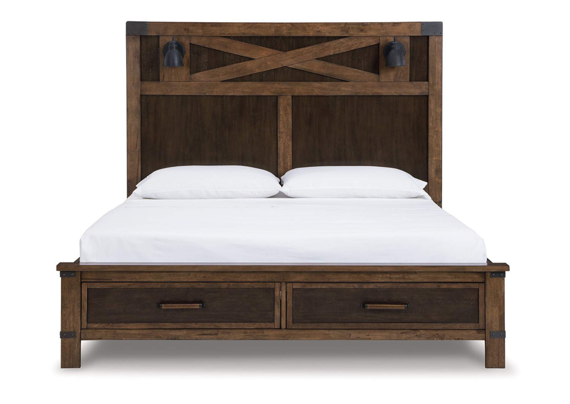Wyattfield King Panel Bed with Storage image 3