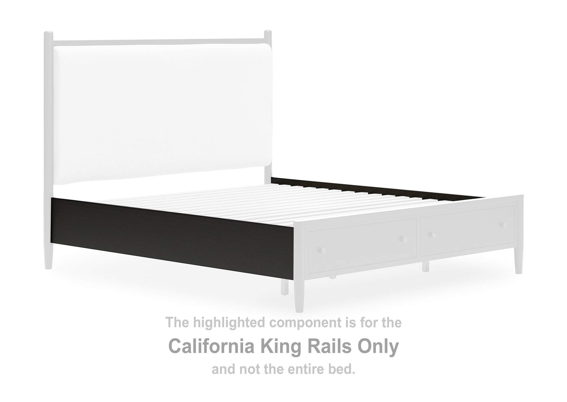 Portdown California King Upholstered Panel Storage Bed image 14