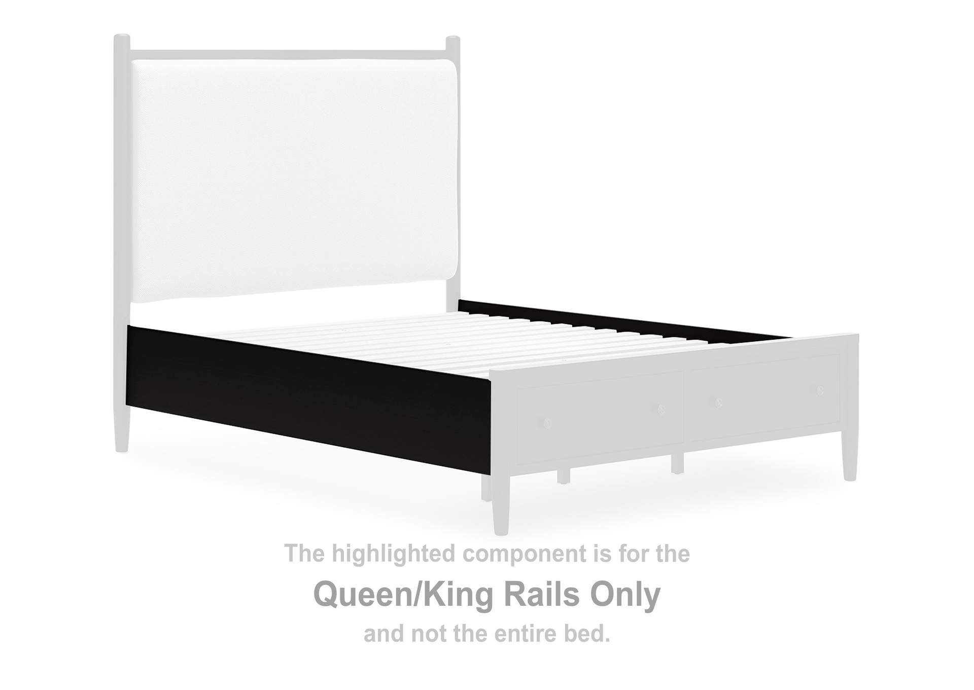 Portdown Queen Upholstered Panel Storage Bed image 13