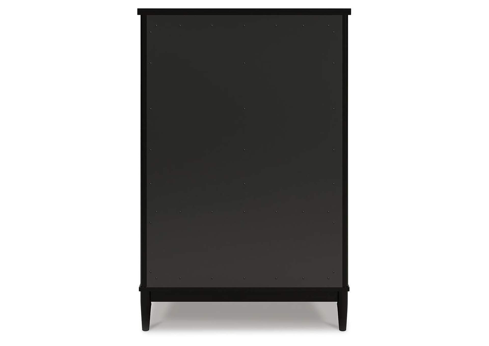 Portdown Queen Upholstered Panel Storage Bed with Mirrored Dresser, Chest and Nightstand image 32