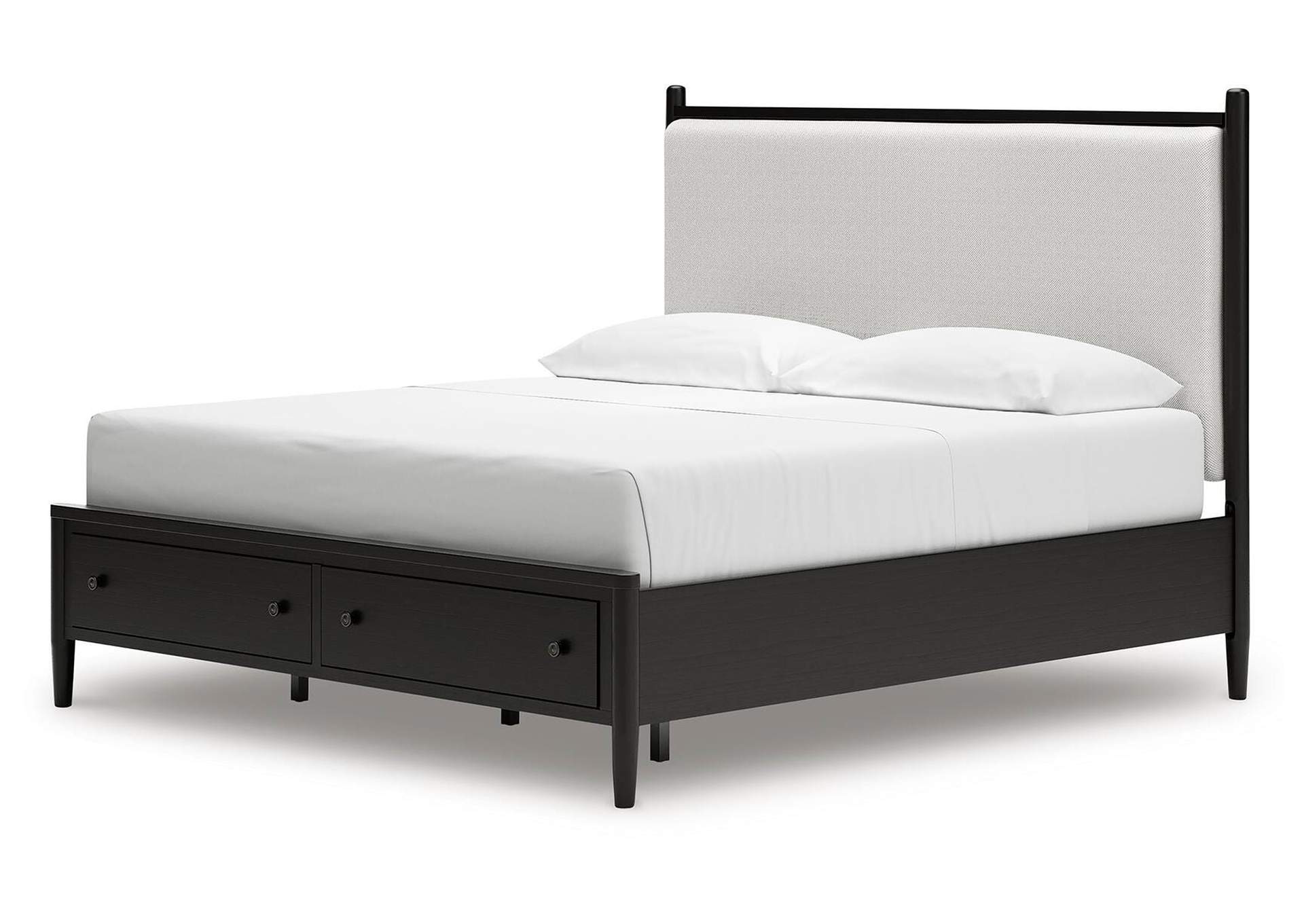 Portdown King Upholstered Panel Storage Bed image 6