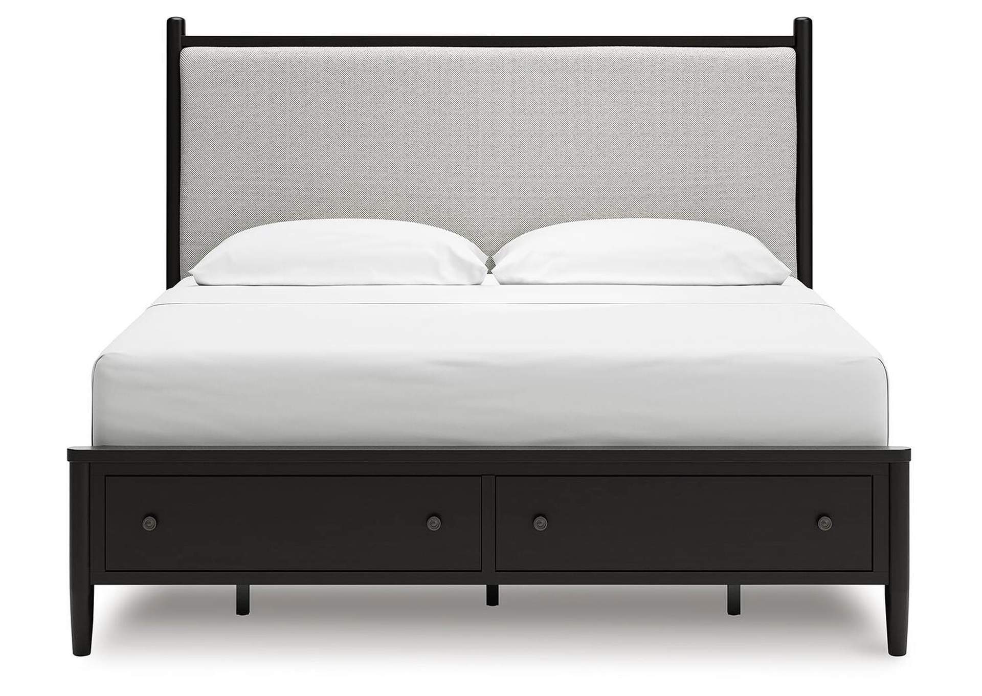Portdown King Upholstered Panel Storage Bed image 7