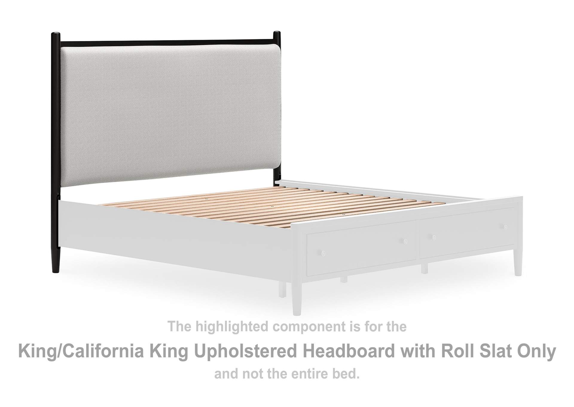 Portdown King Upholstered Panel Storage Bed image 16