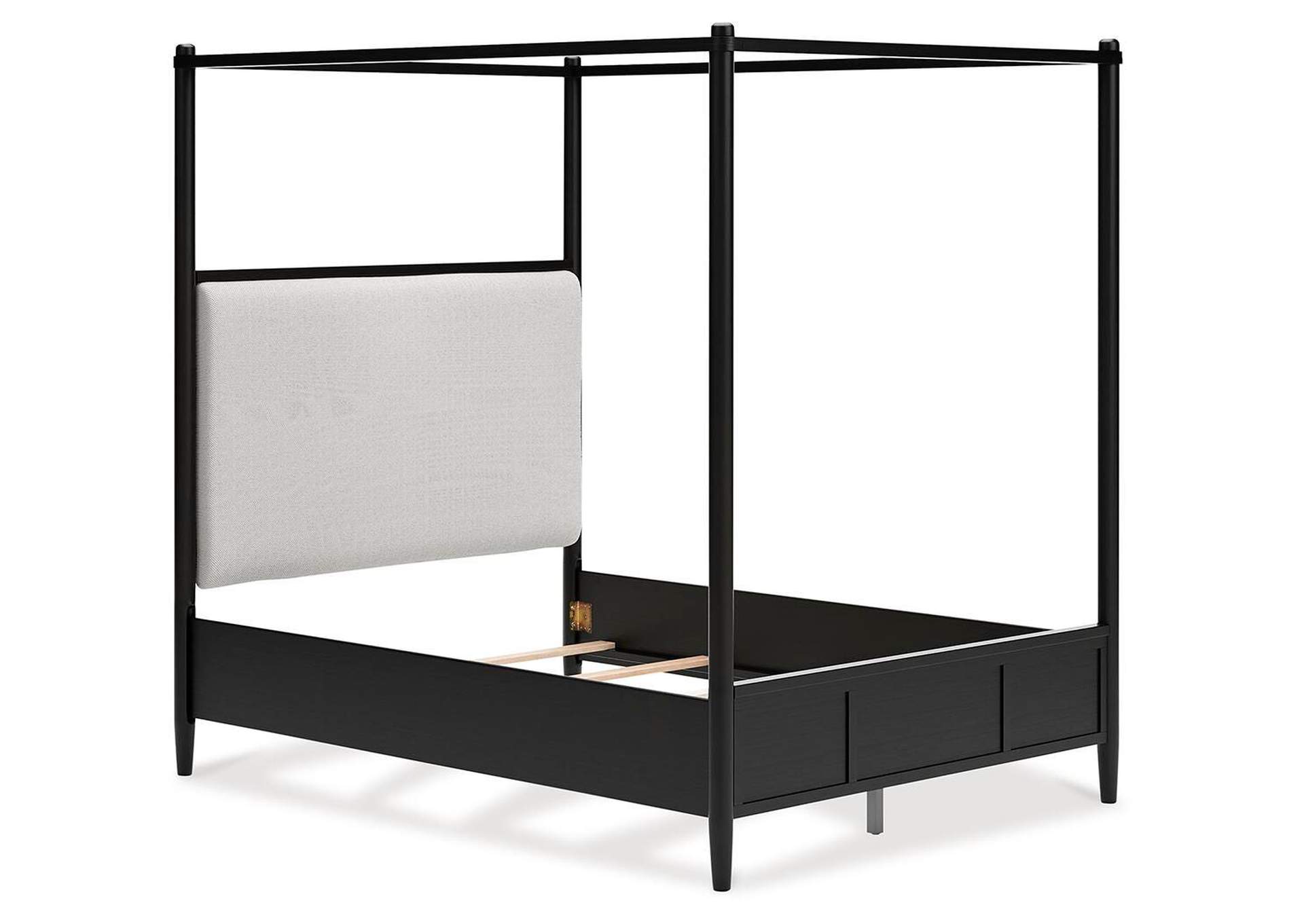 Portdown Queen Upholstered Canopy Bed image 3