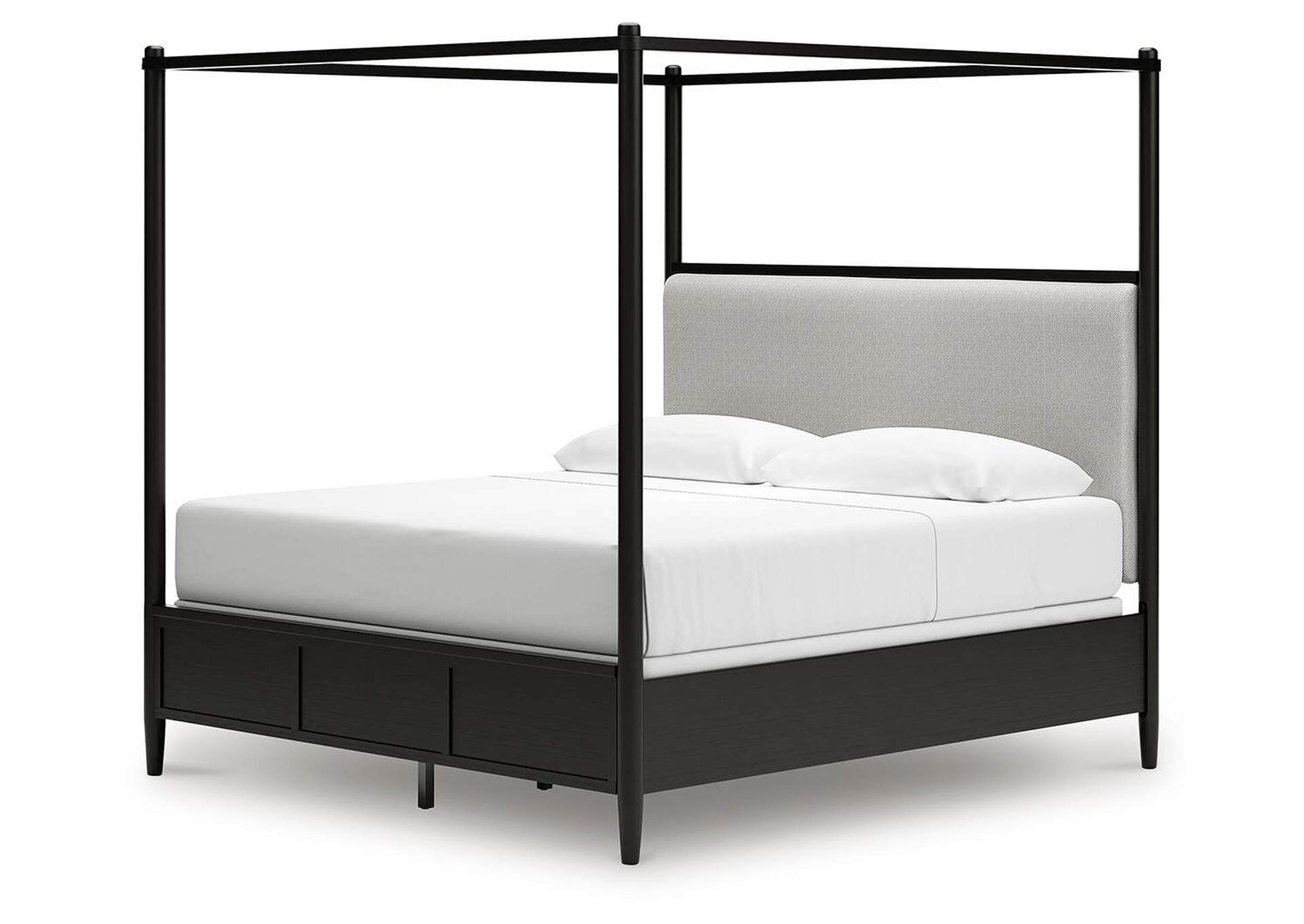 Portdown King Upholstered Canopy Bed image 4