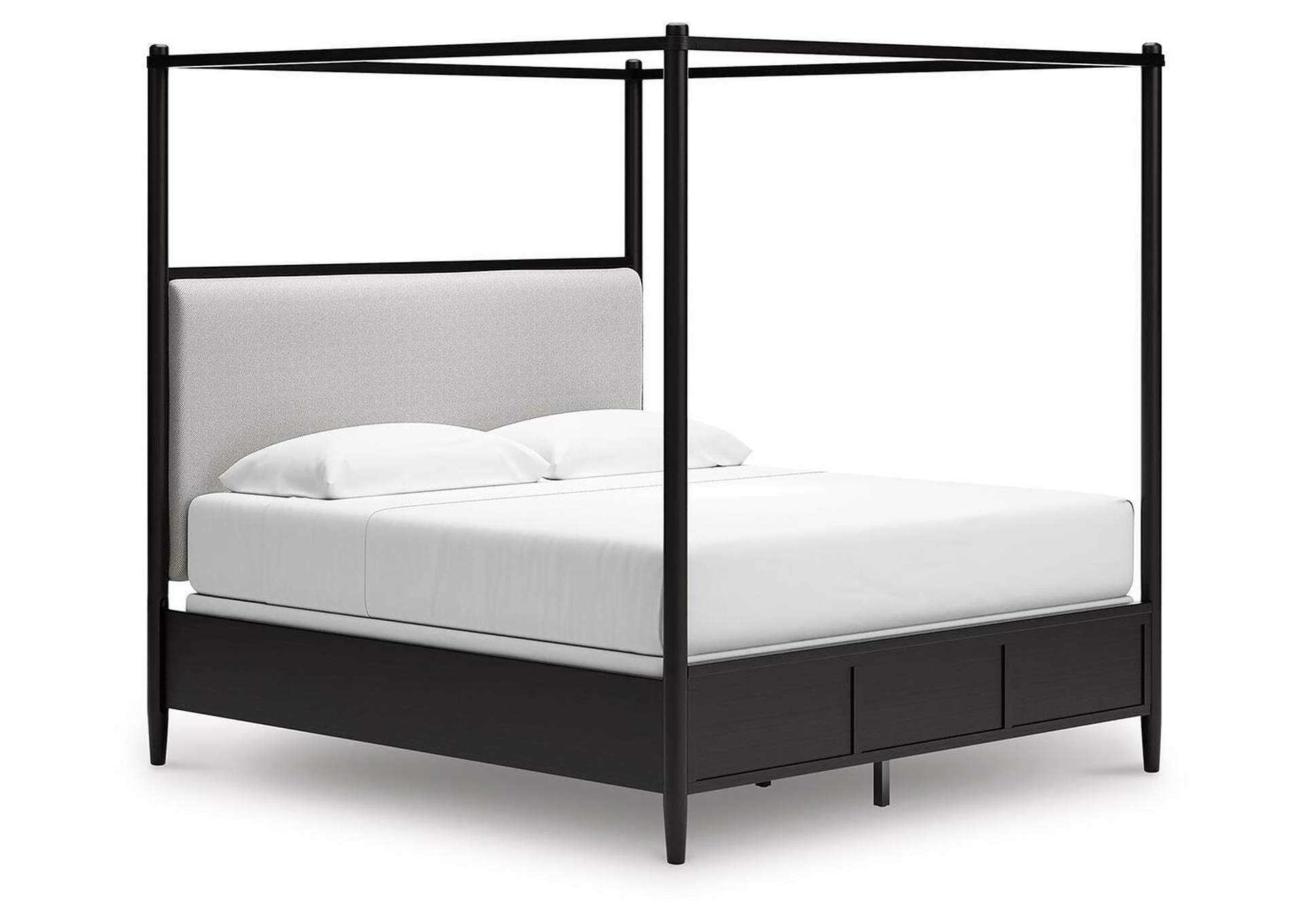 Portdown King Upholstered Canopy Bed image 1