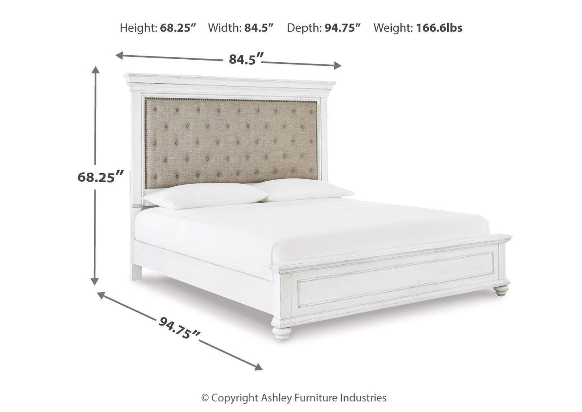Kanwyn California King Panel Bed image 17