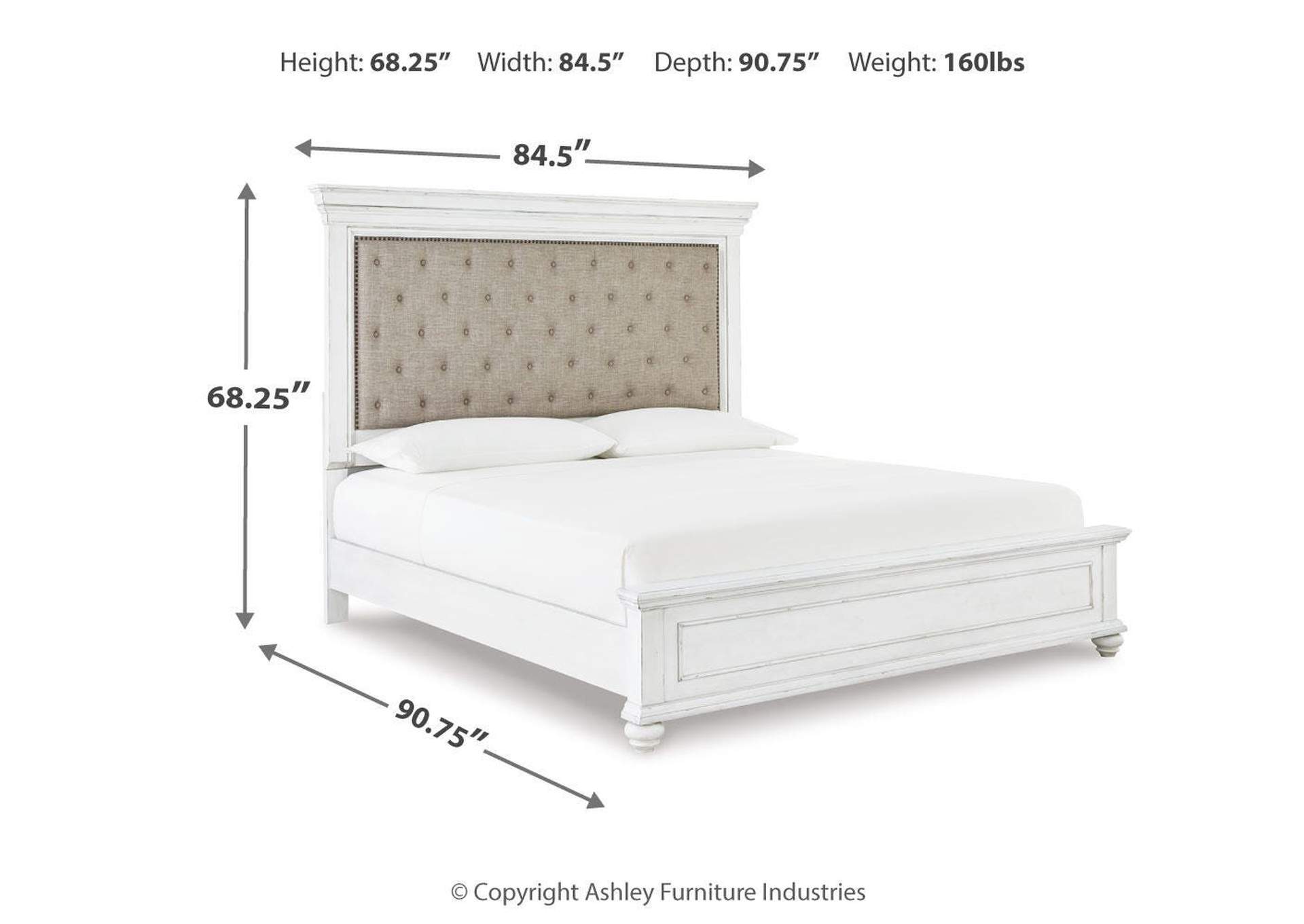 Kanwyn King Panel Bed image 17