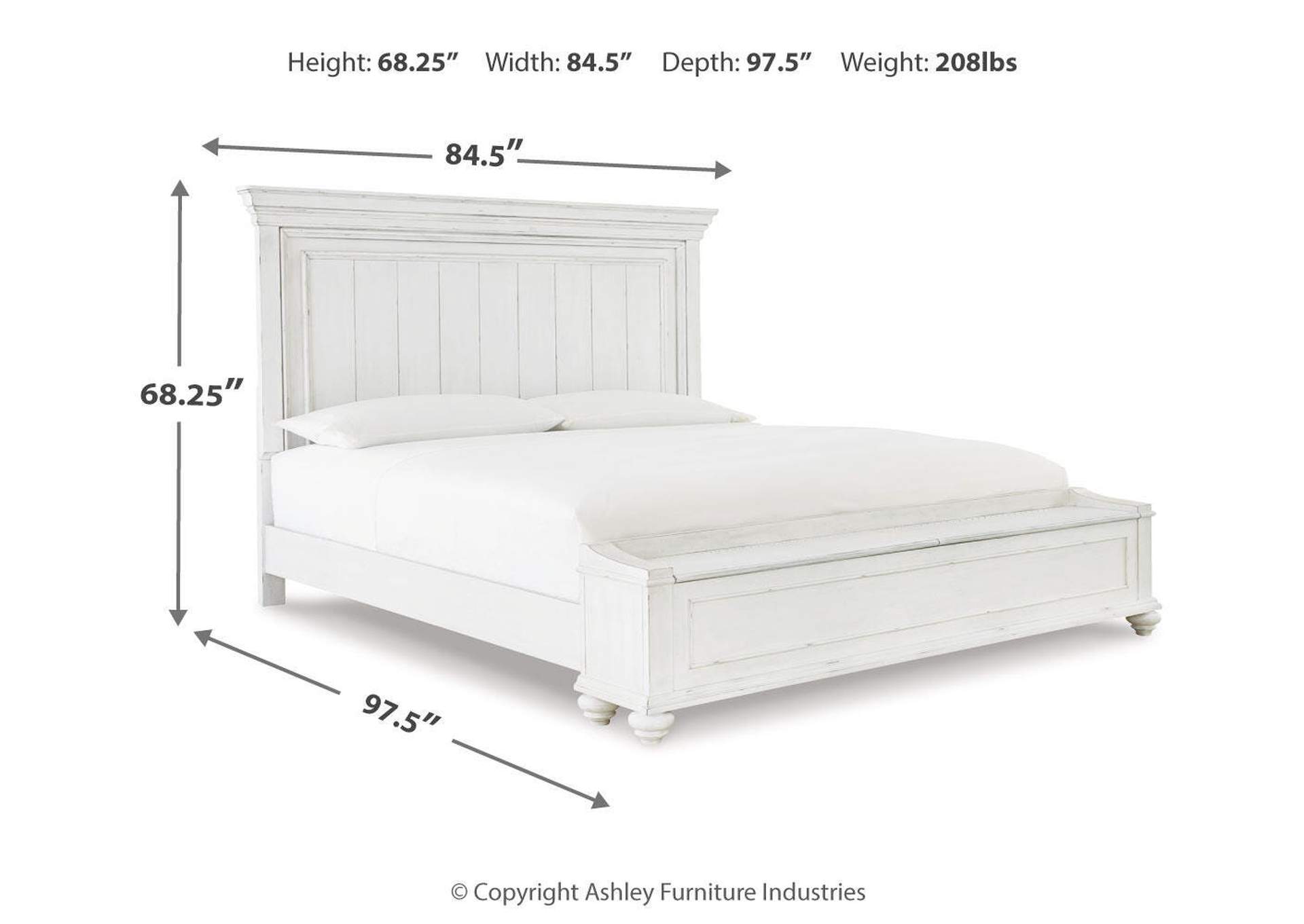 Kanwyn King Panel Bed with Dresser image 12