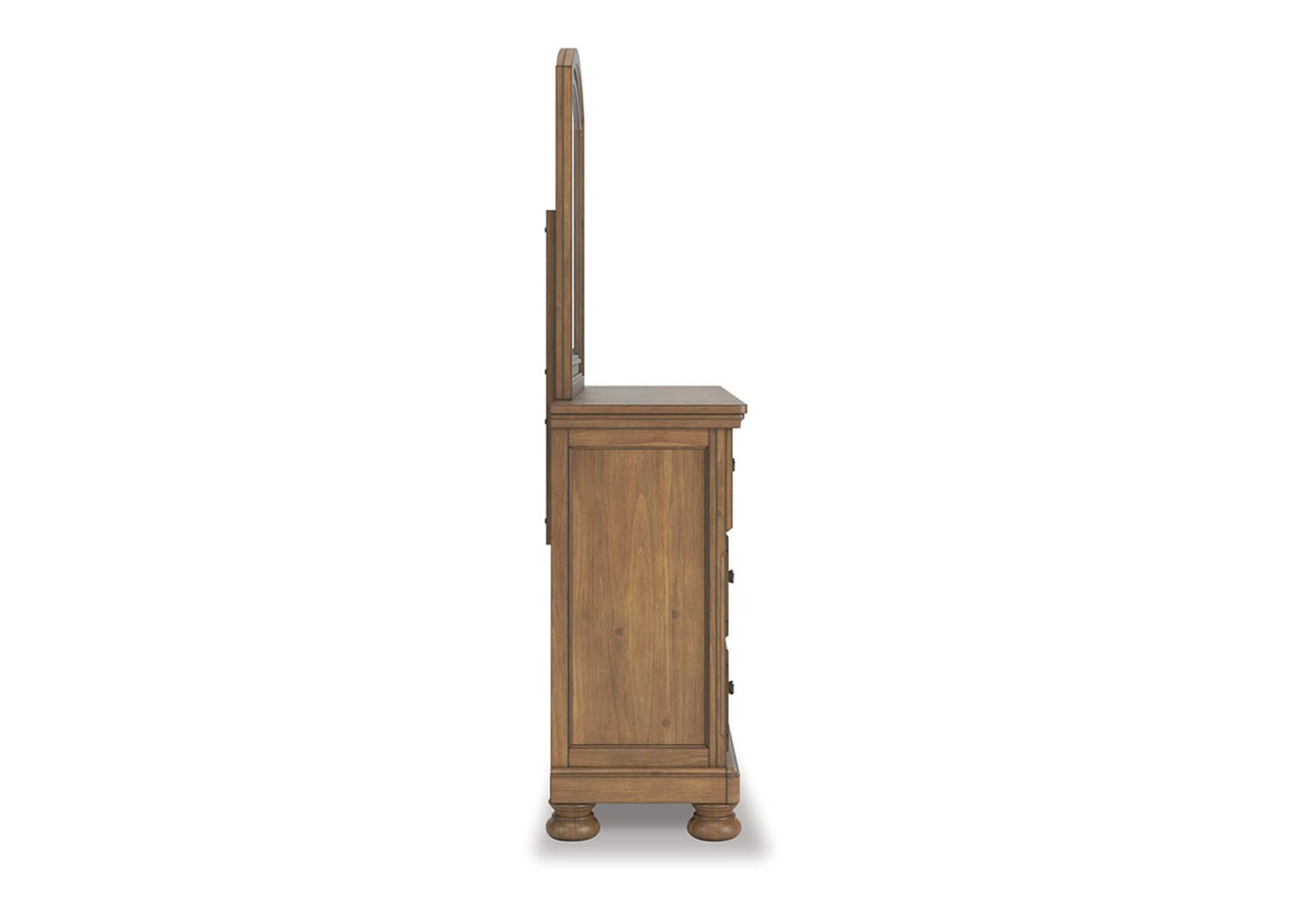 Vandenmore Queen Panel Bed with Mirrored Dresser and Chest image 27