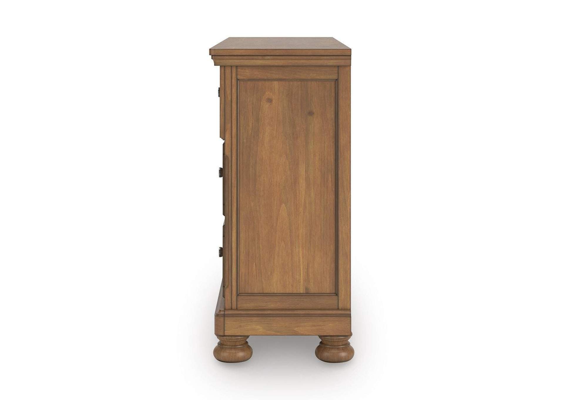 Feddinger California King Panel Storage Bed, Dresser and Nightstand image 26