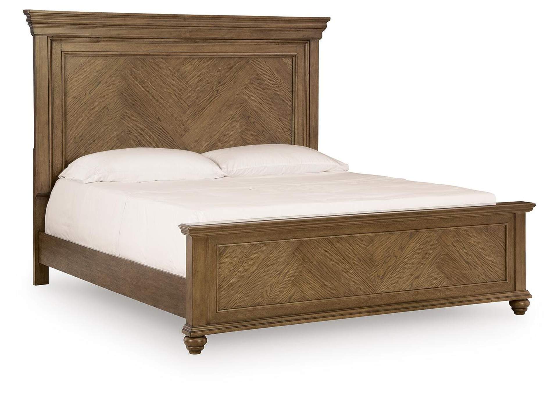 Karallin King Panel Bed image 1