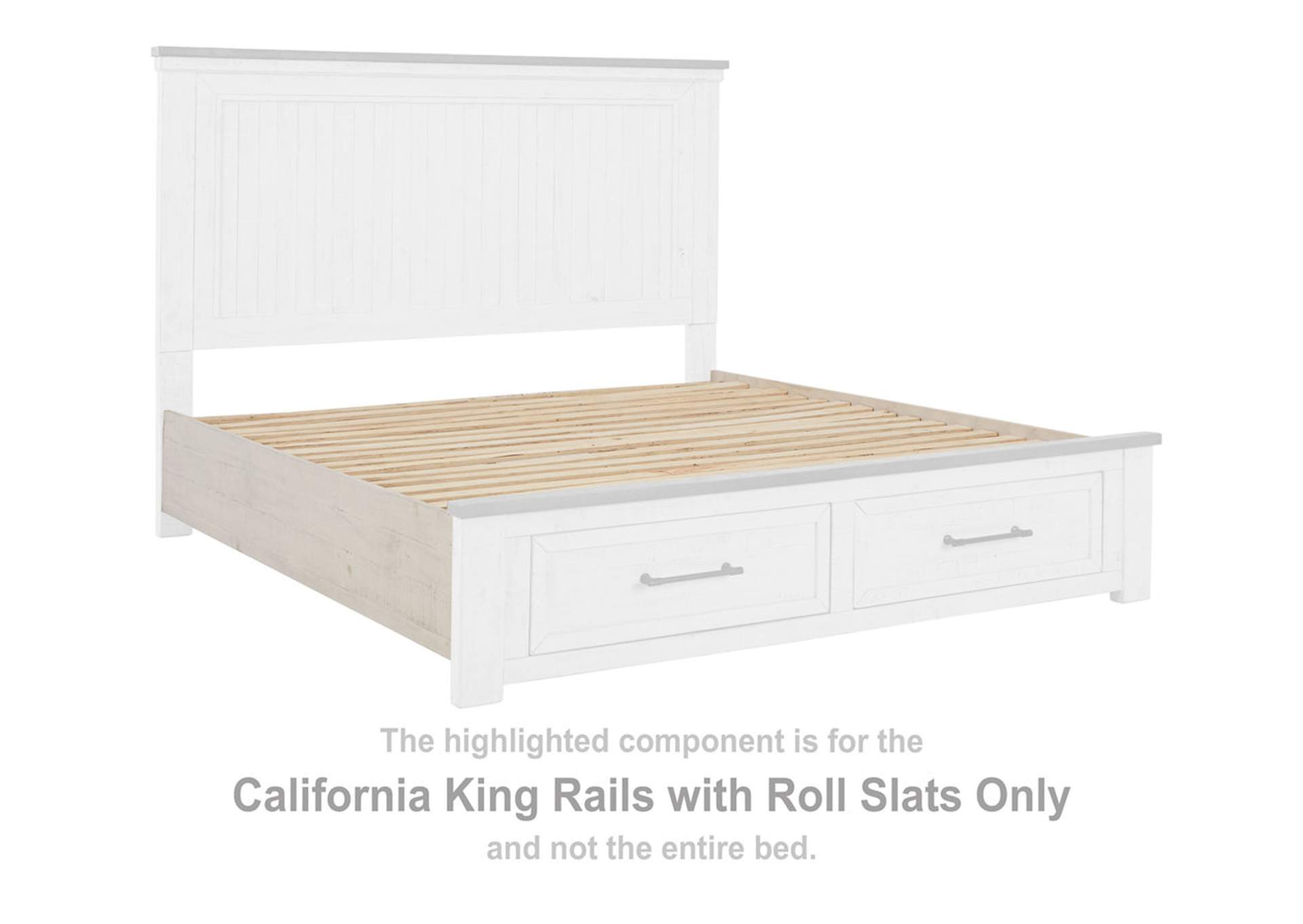 Brewgan California King Panel Storage Bed