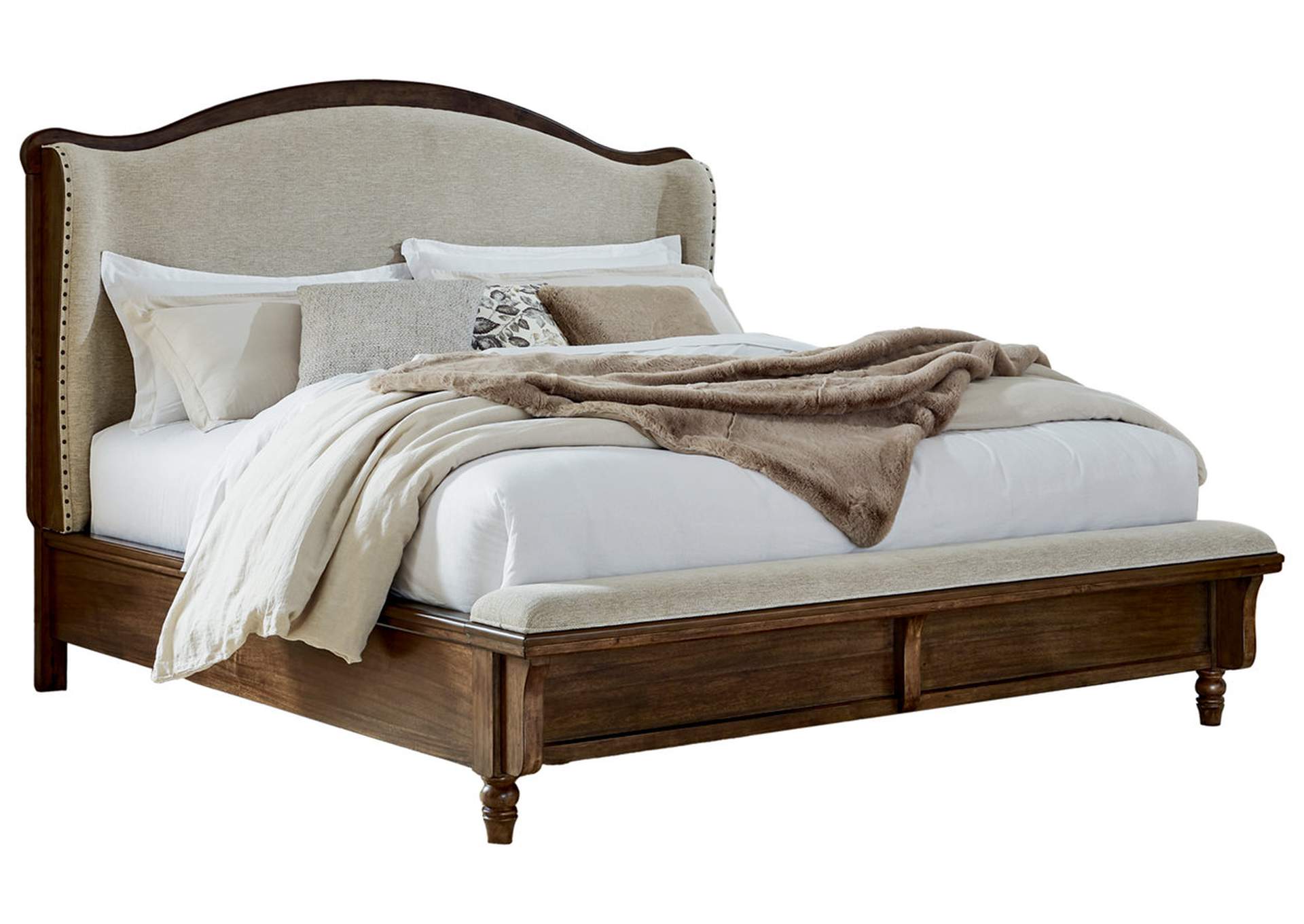 Sturlayne Queen Upholstered Panel Bed image 1