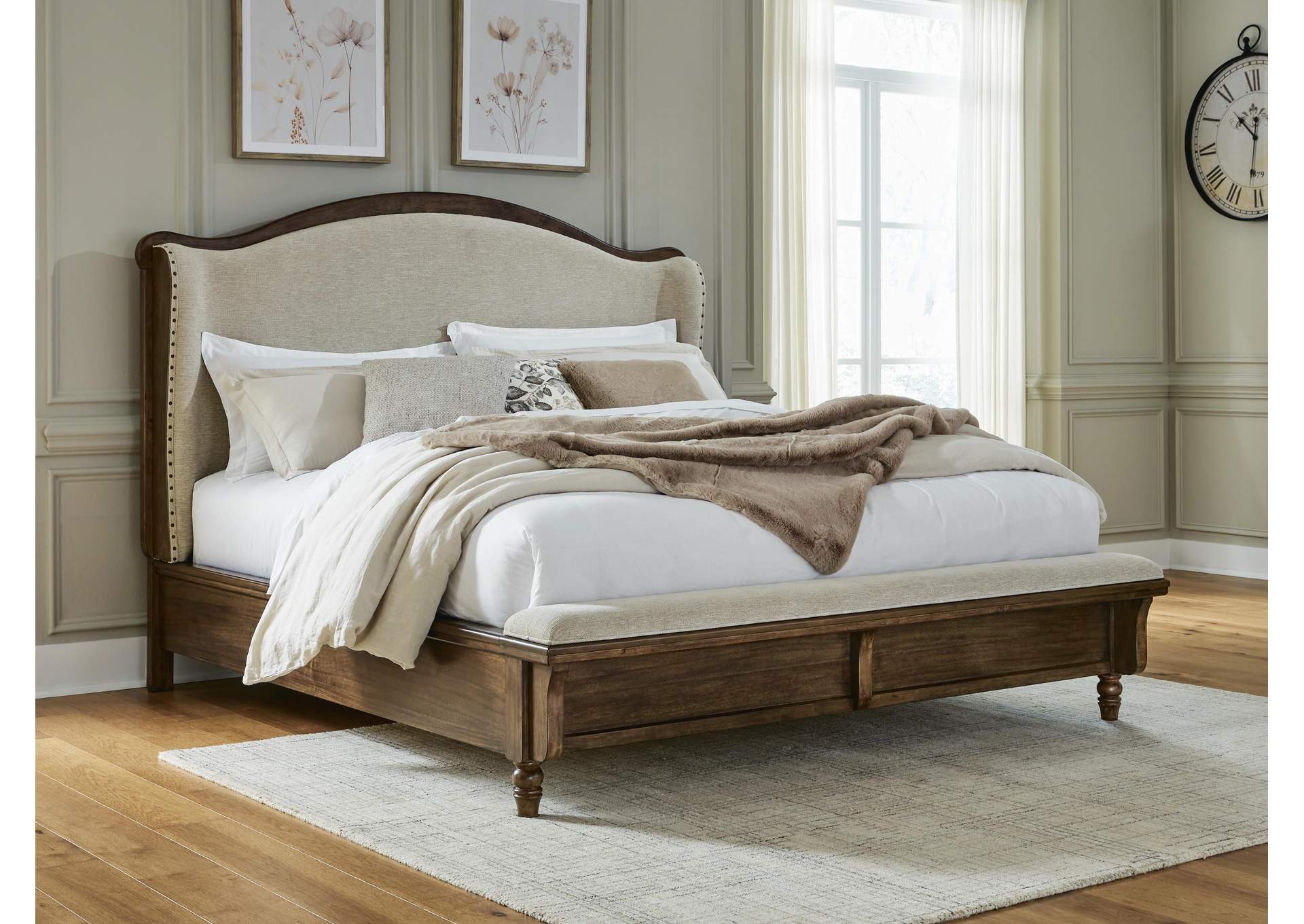Sturlayne California King Upholstered Panel Bed image 9