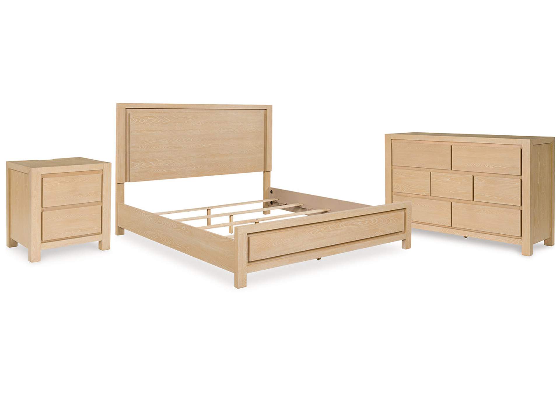 Whittgate Queen Panel Bed with Dresser and Nightstand image 1