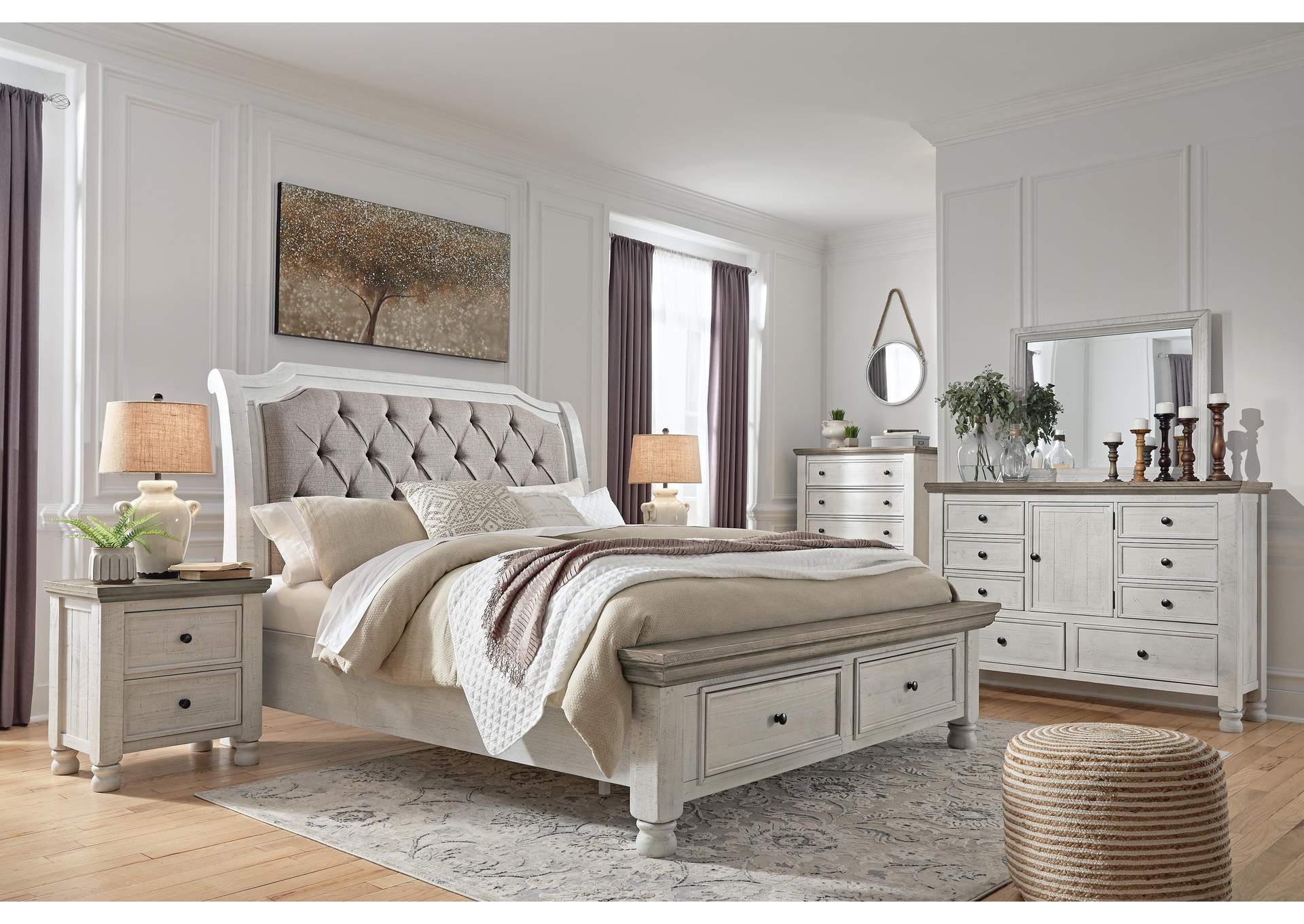 Havalance Queen Sleigh Bed with Storage image 8