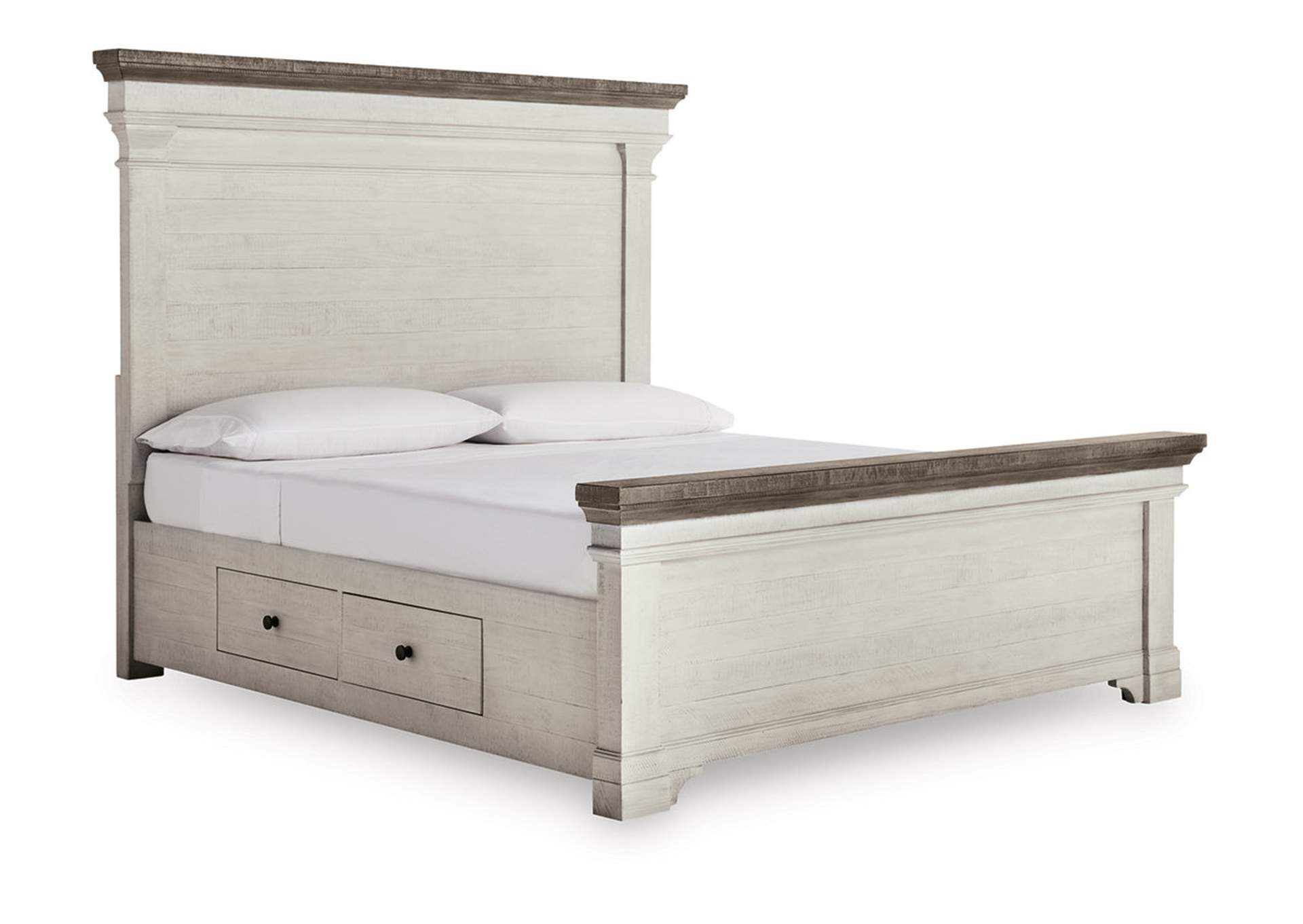 Havalance California King Panel Storage Bed