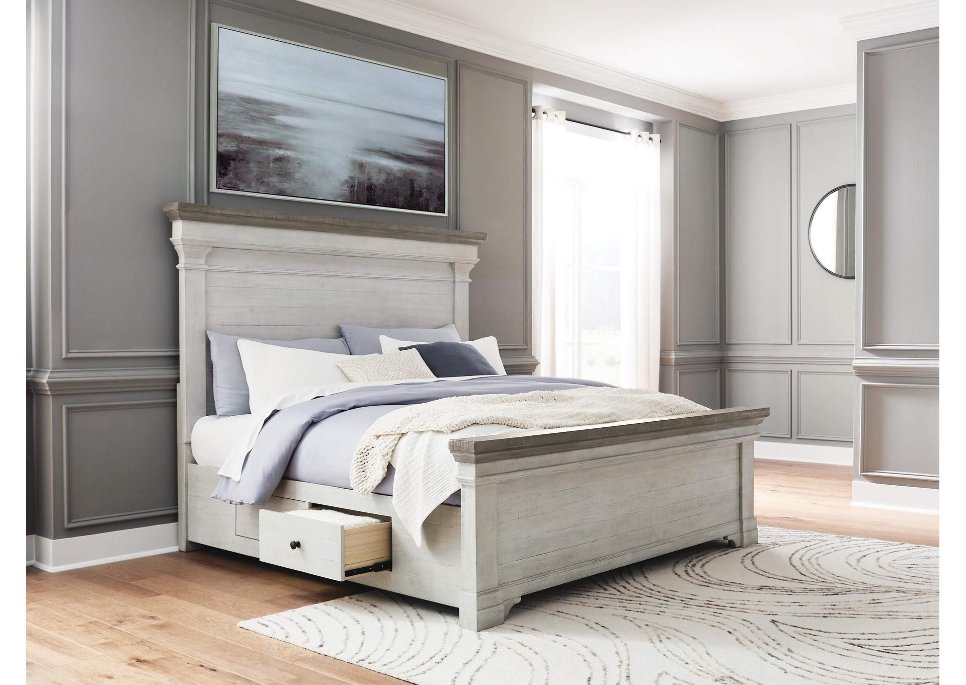 Havalance California King Panel Storage Bed image 6