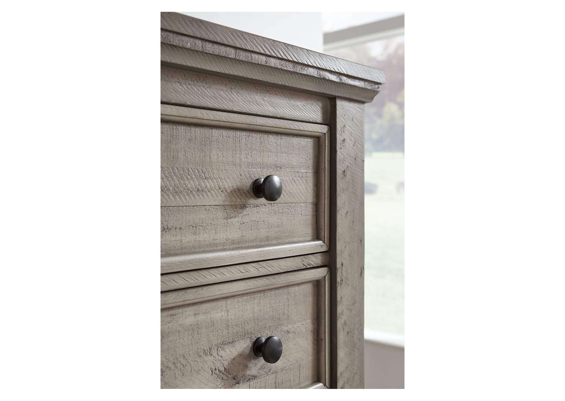 Harrastone Dresser and Mirror