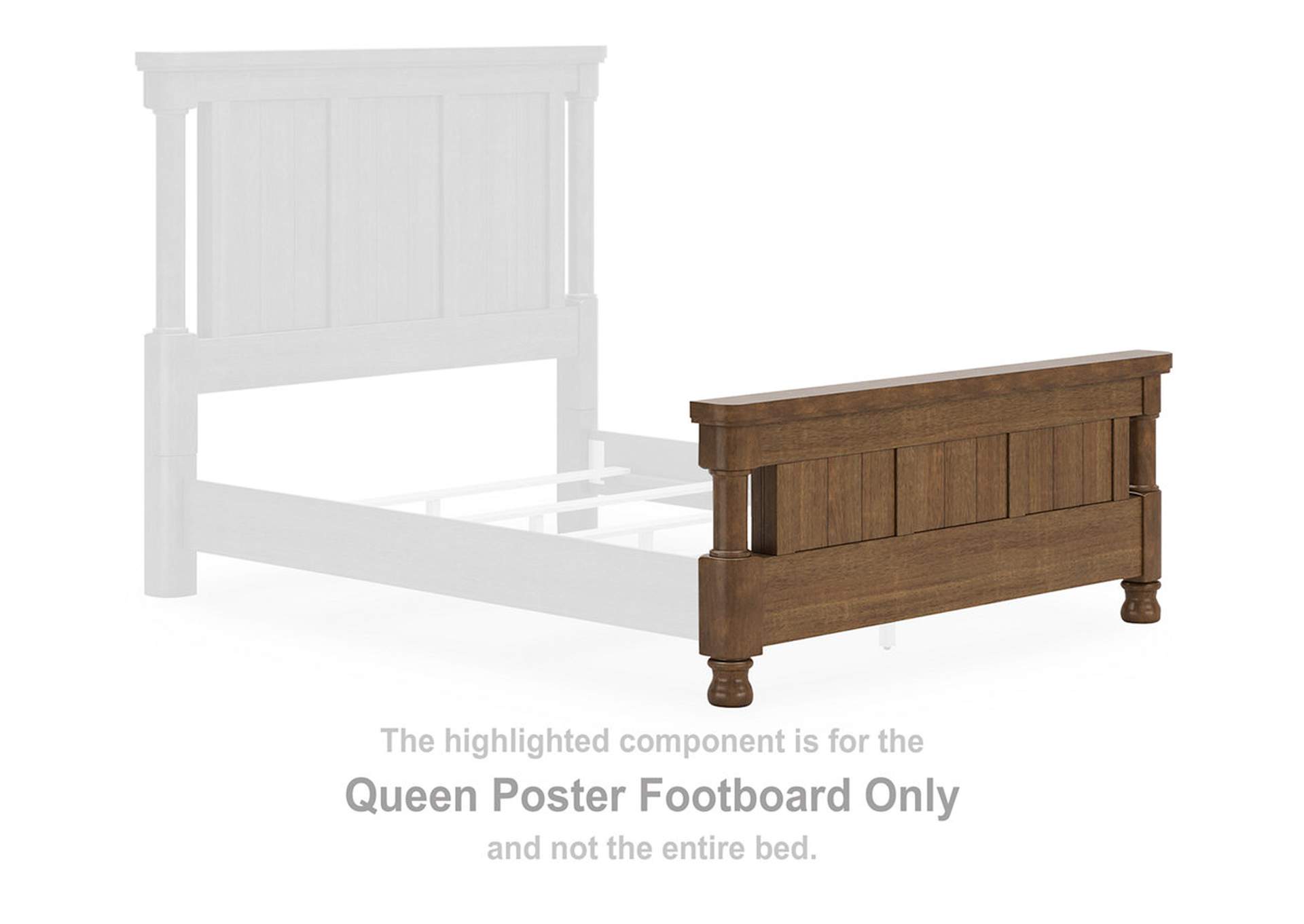 Rowlenstown Queen Poster Bed image 11