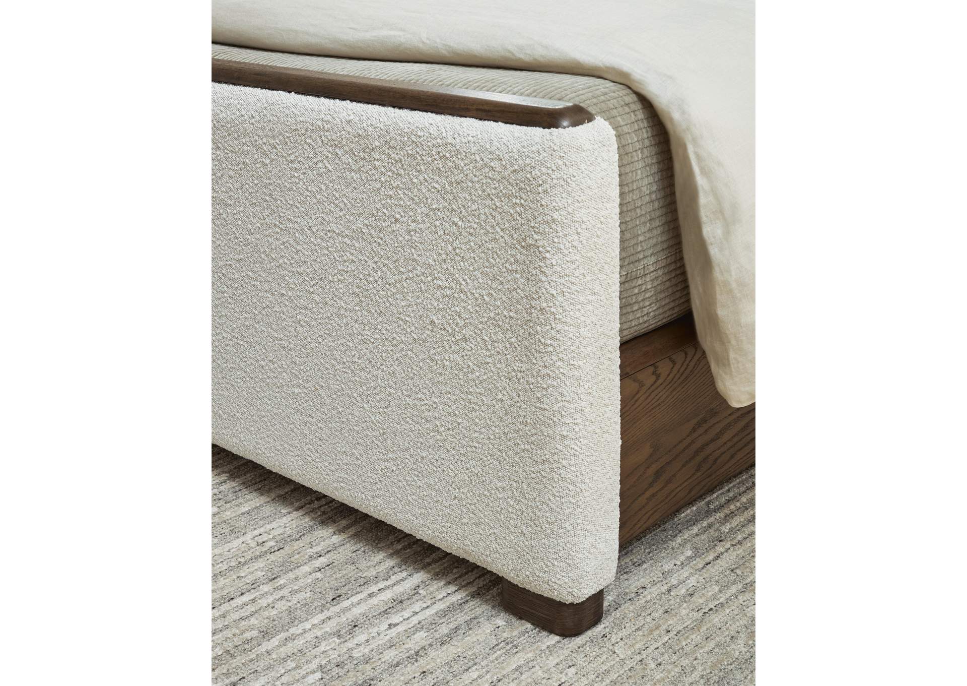 Radkin King Upholstered Panel Bed image 9
