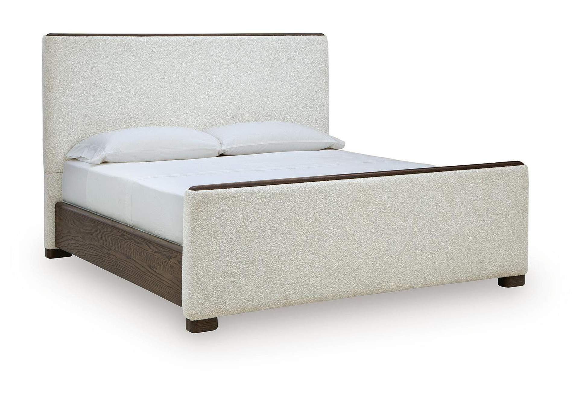 Radkin King Upholstered Panel Bed image 1