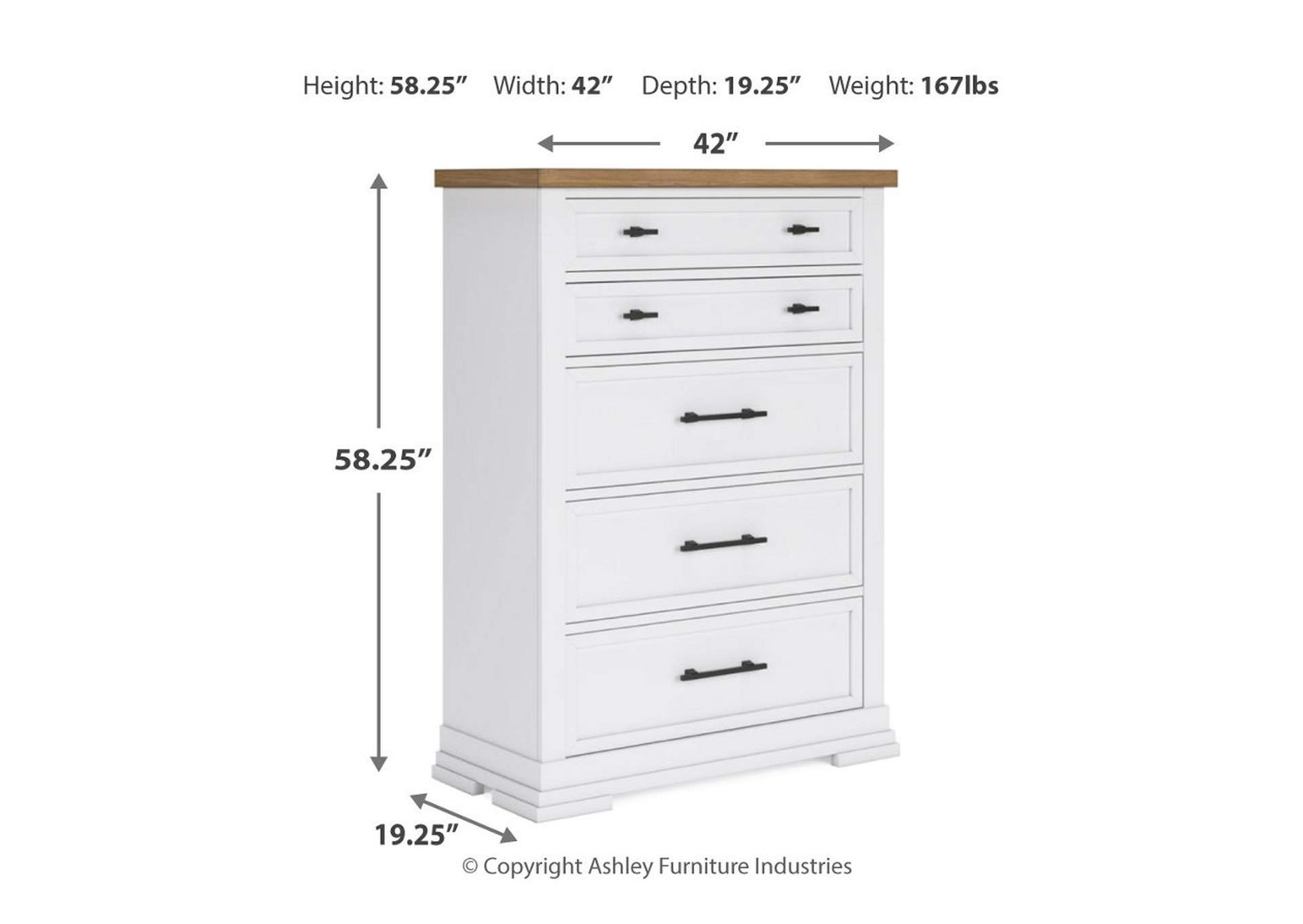 Ashbryn Queen Panel Storage Bed with Mirrored Dresser, Chest and Nightstand image 36
