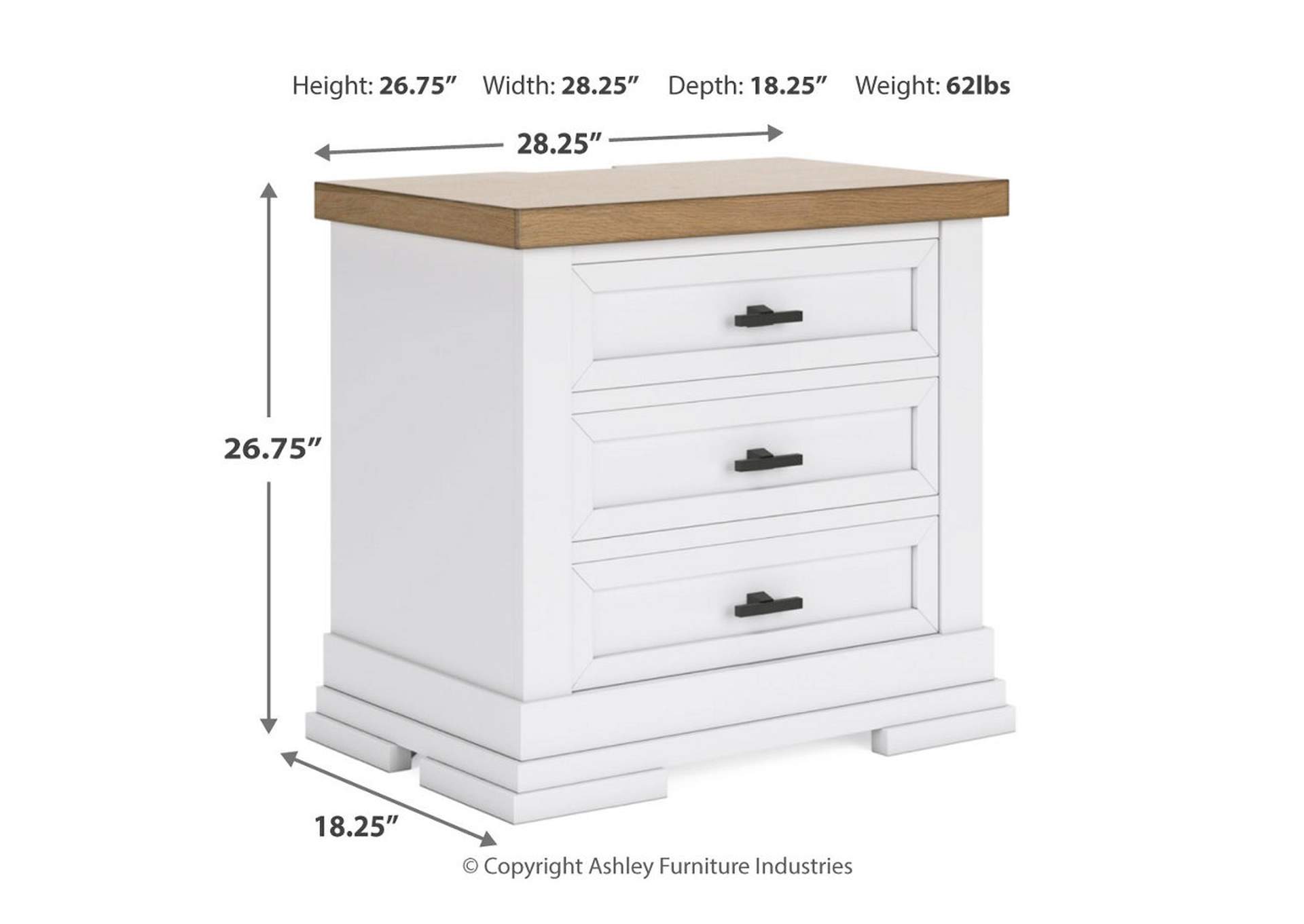 Ashbryn Queen Panel Storage Bed with Mirrored Dresser, Chest and Nightstand image 15