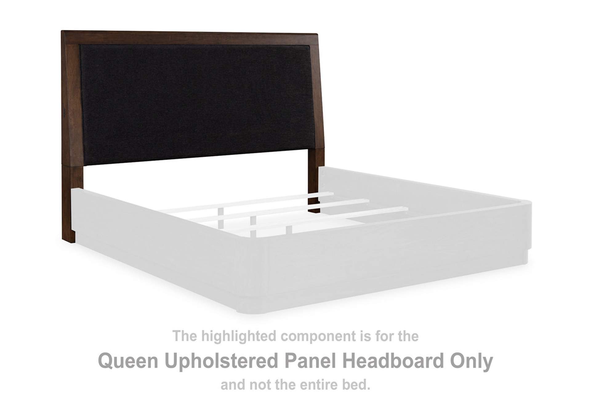 Dilenno Queen Upholstered Panel Bed image 8