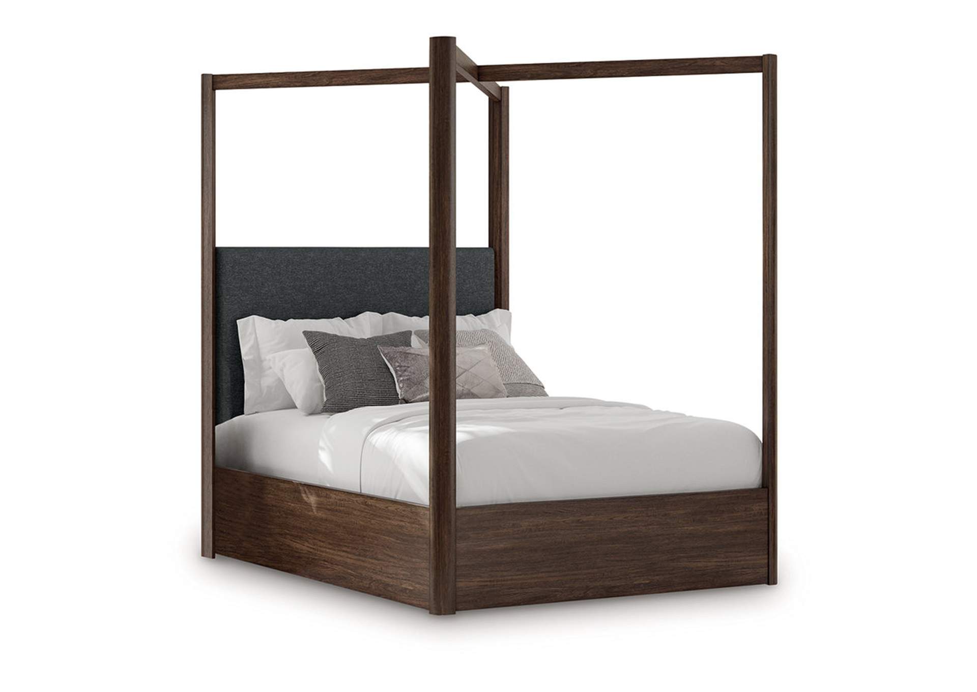 Dilenno Queen Canopy Bed image 1