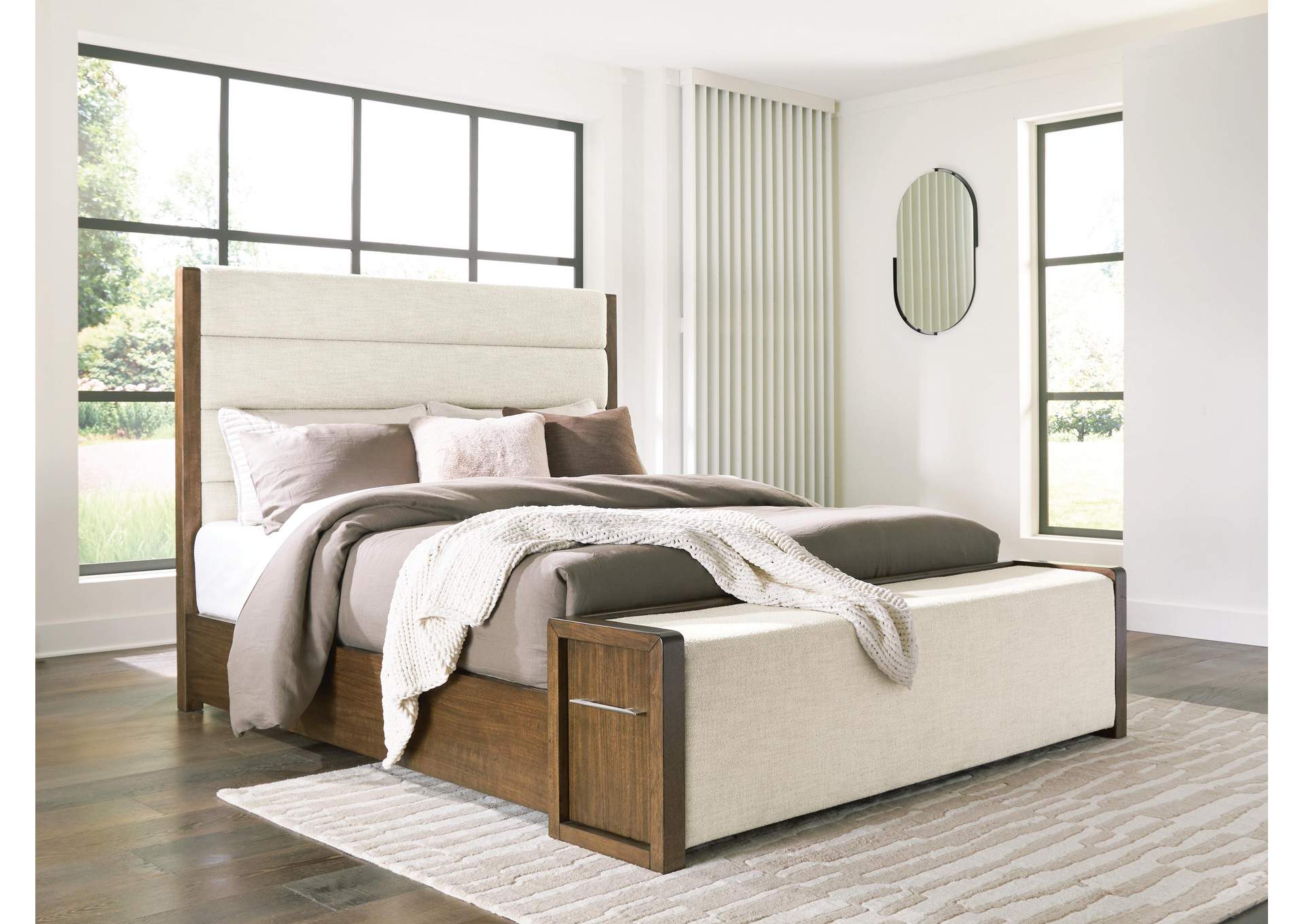 Marxmore Queen Upholstered Storage Bed image 2