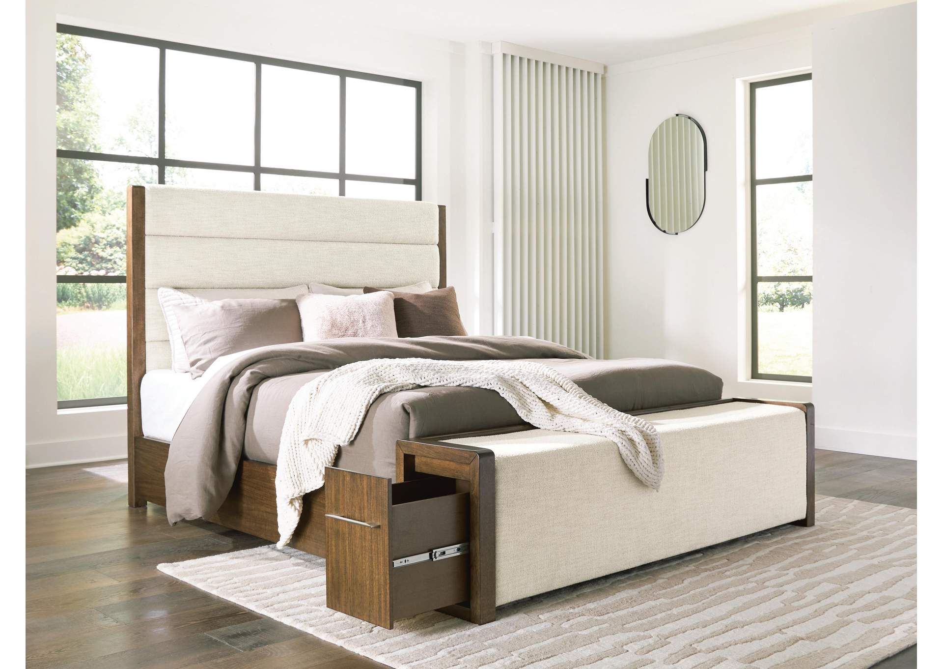 Marxmore Queen Upholstered Storage Bed image 8
