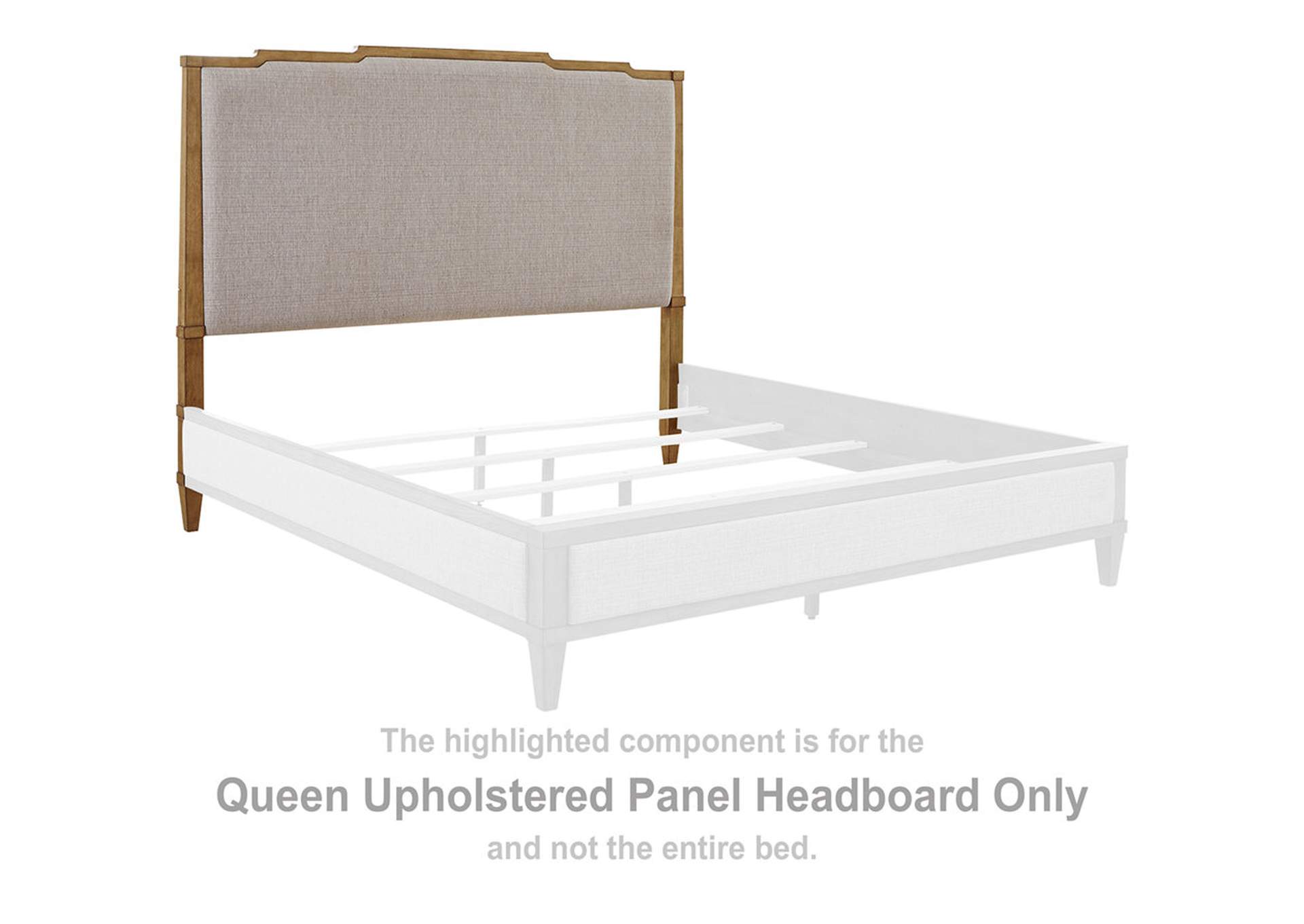 Sharlance Queen Upholstered Panel Bed image 4