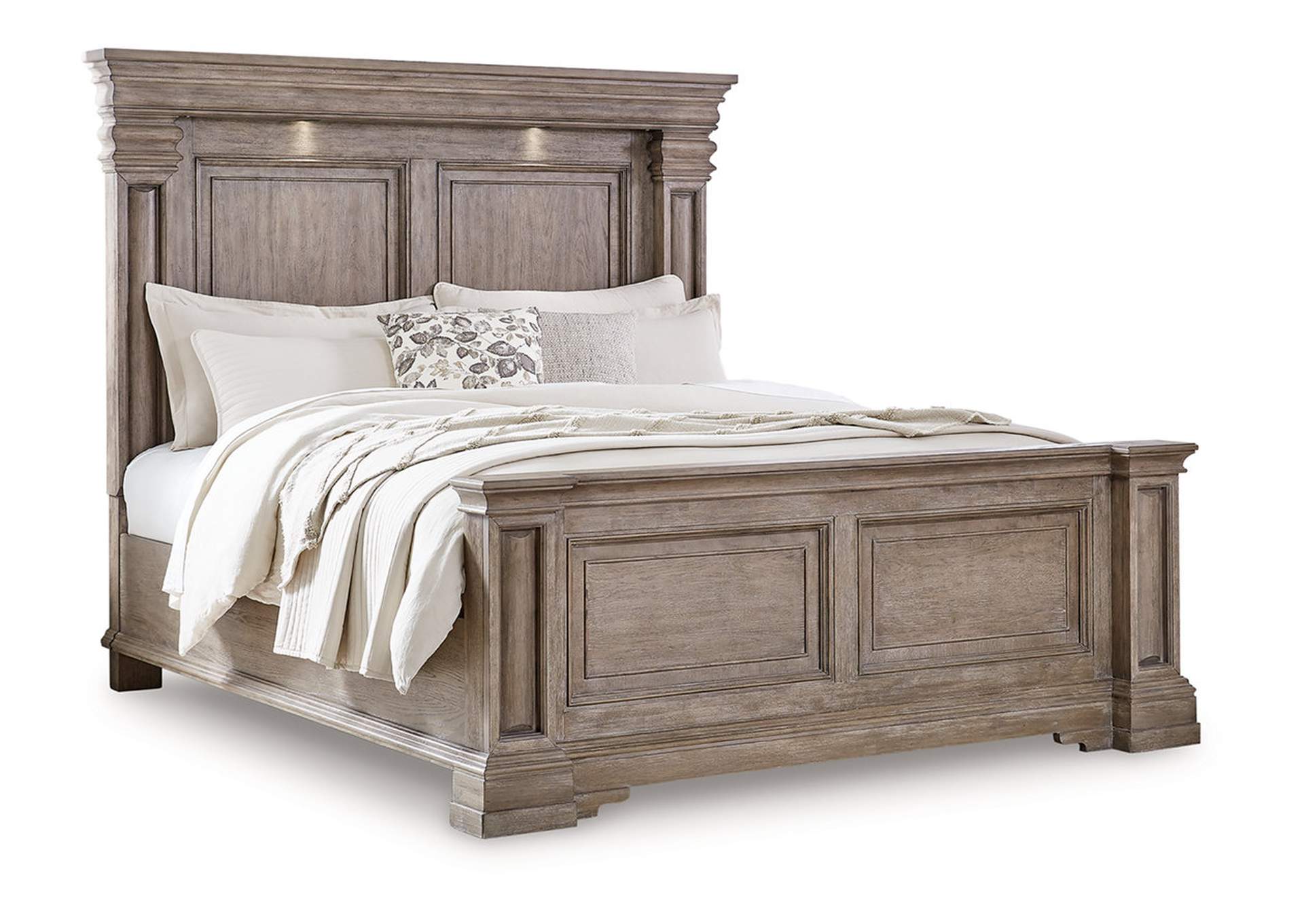 Blairhurst Queen Panel Bed with Mirrored Dresser, Chest and Nightstand image 14