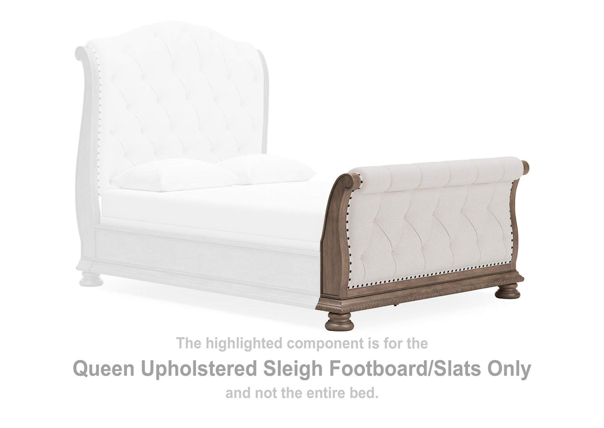 Ardenfield Queen Upholstered Sleigh Bed